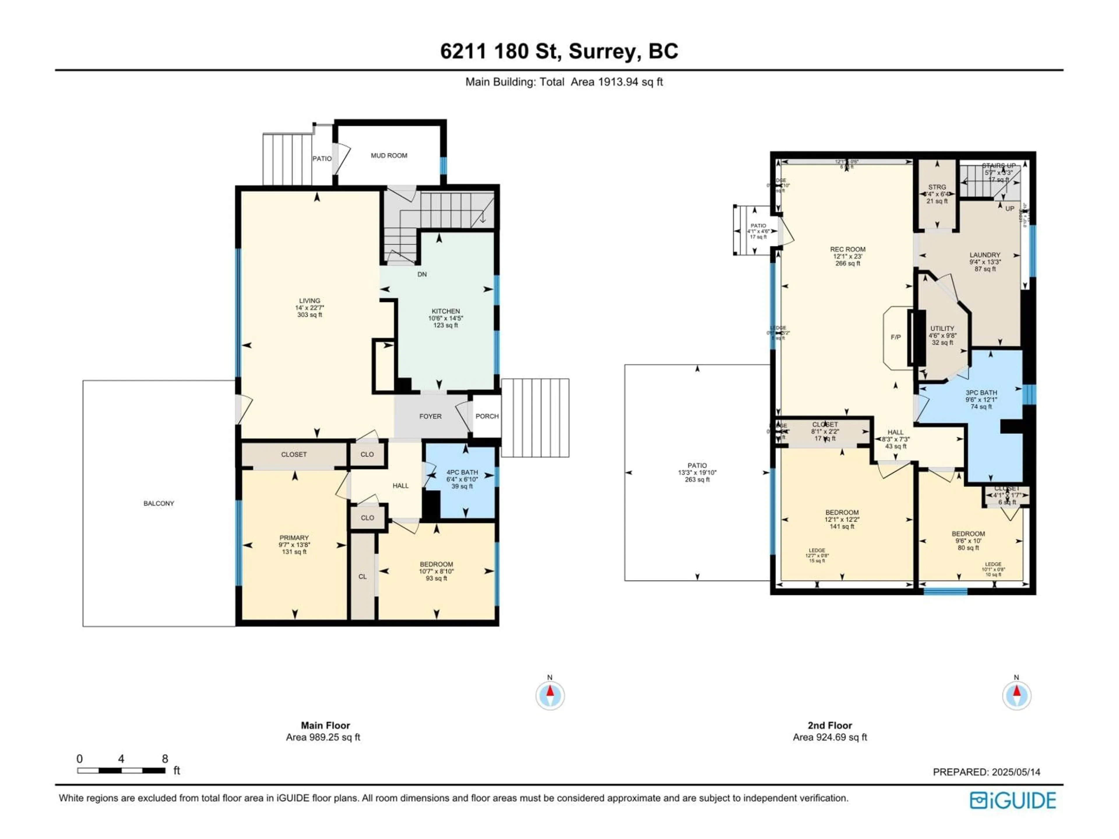 Floor plan for 6211 180, Surrey British Columbia V3S4L5