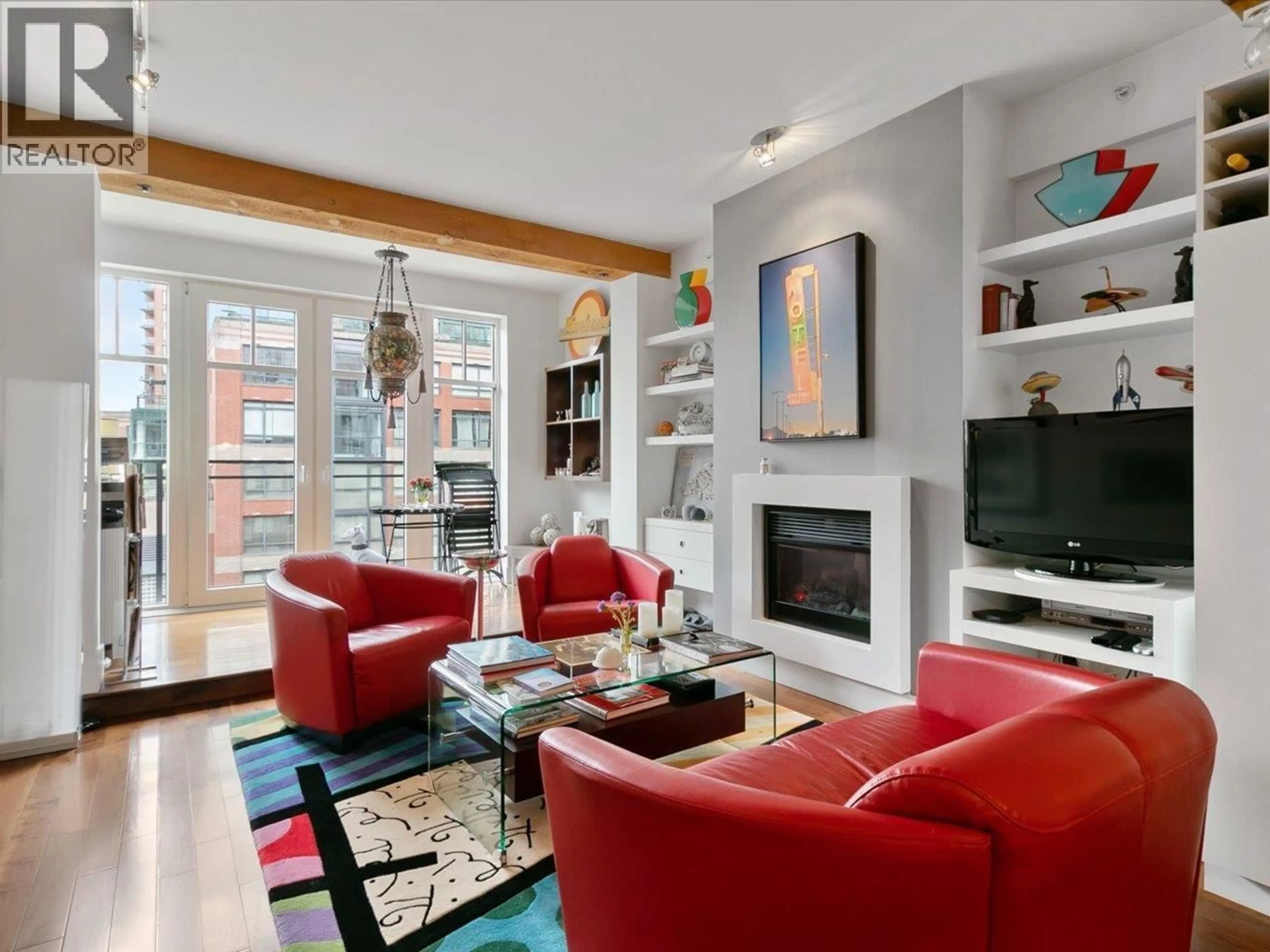 Living room with furniture, unknown for 301 - 1275 HAMILTON STREET, Vancouver British Columbia V6B1E2