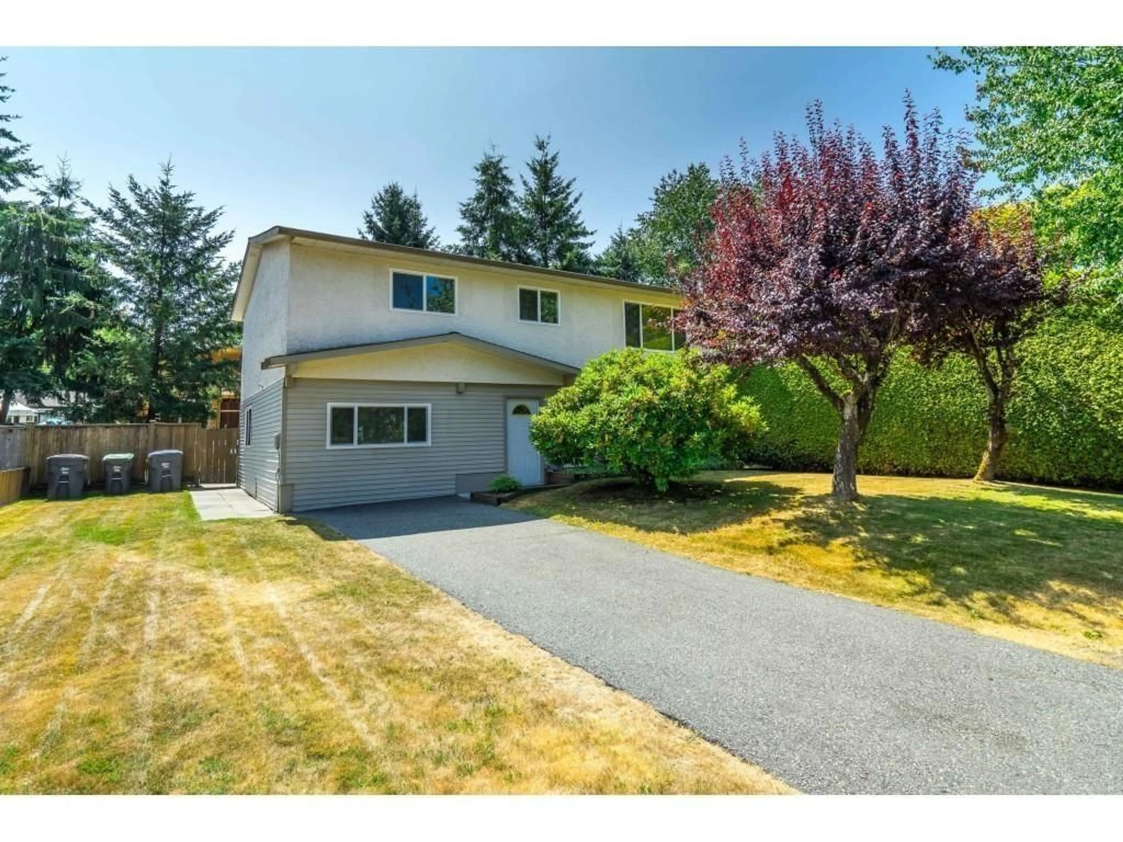 Home with vinyl exterior material, street for 18340 63A, Surrey British Columbia V3S8A8