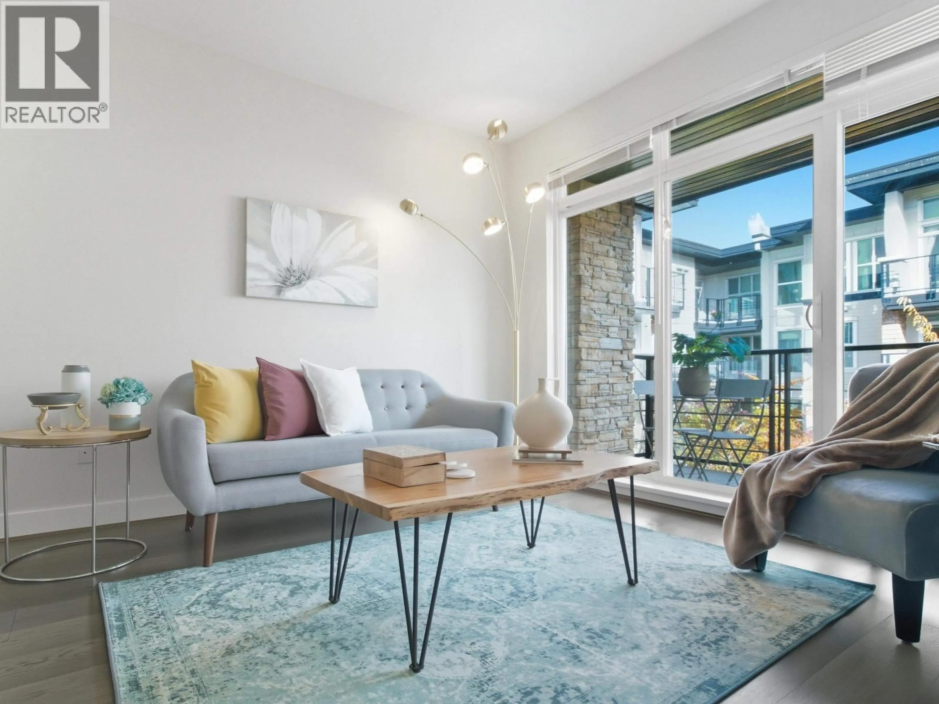 Living room with furniture, unknown for 303 - 5928 BIRNEY AVENUE, Vancouver British Columbia V6S0B5