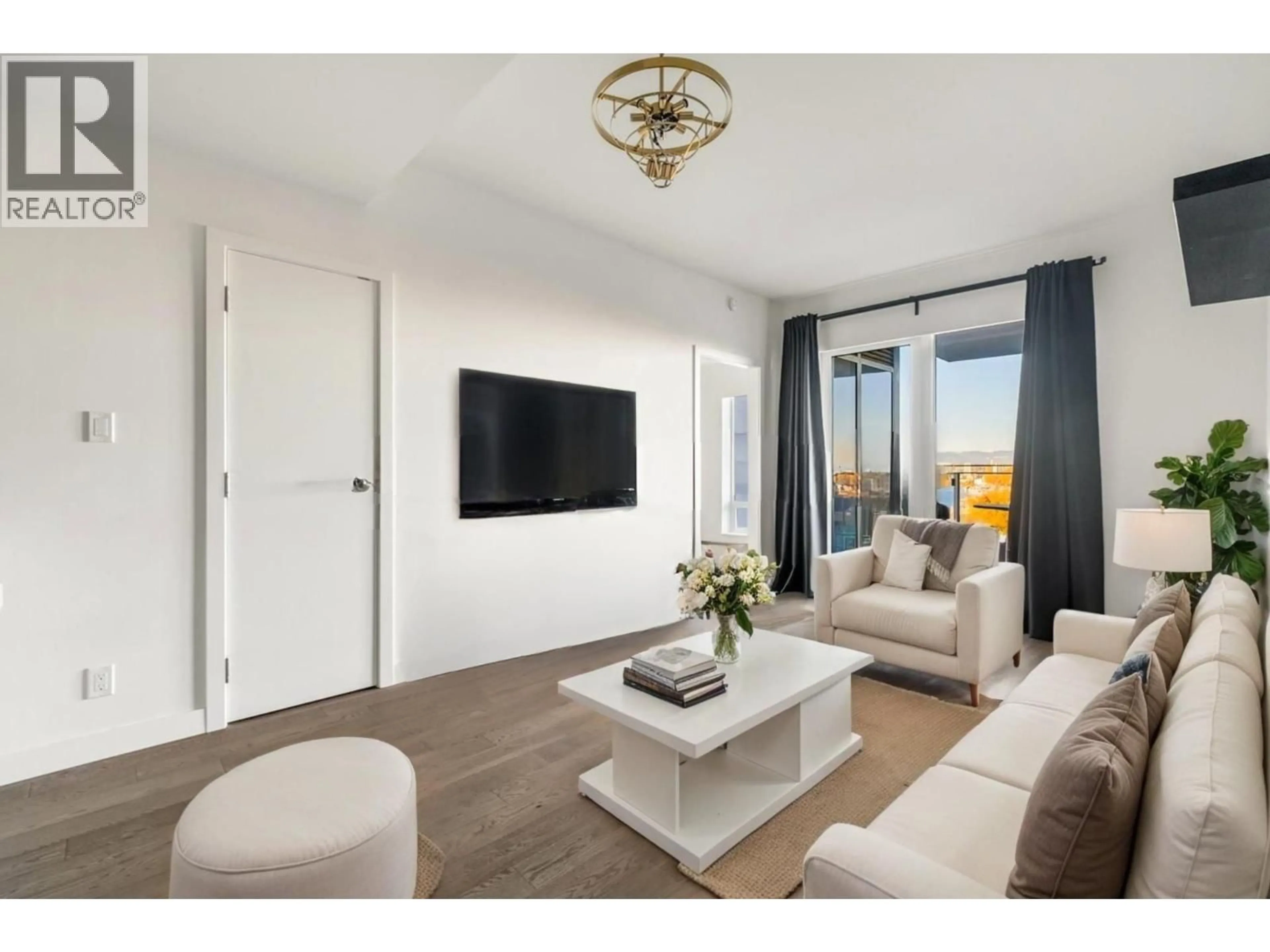 Living room with furniture, unknown for 604 - 6833 PEARSON WAY, Richmond British Columbia V7C0E8