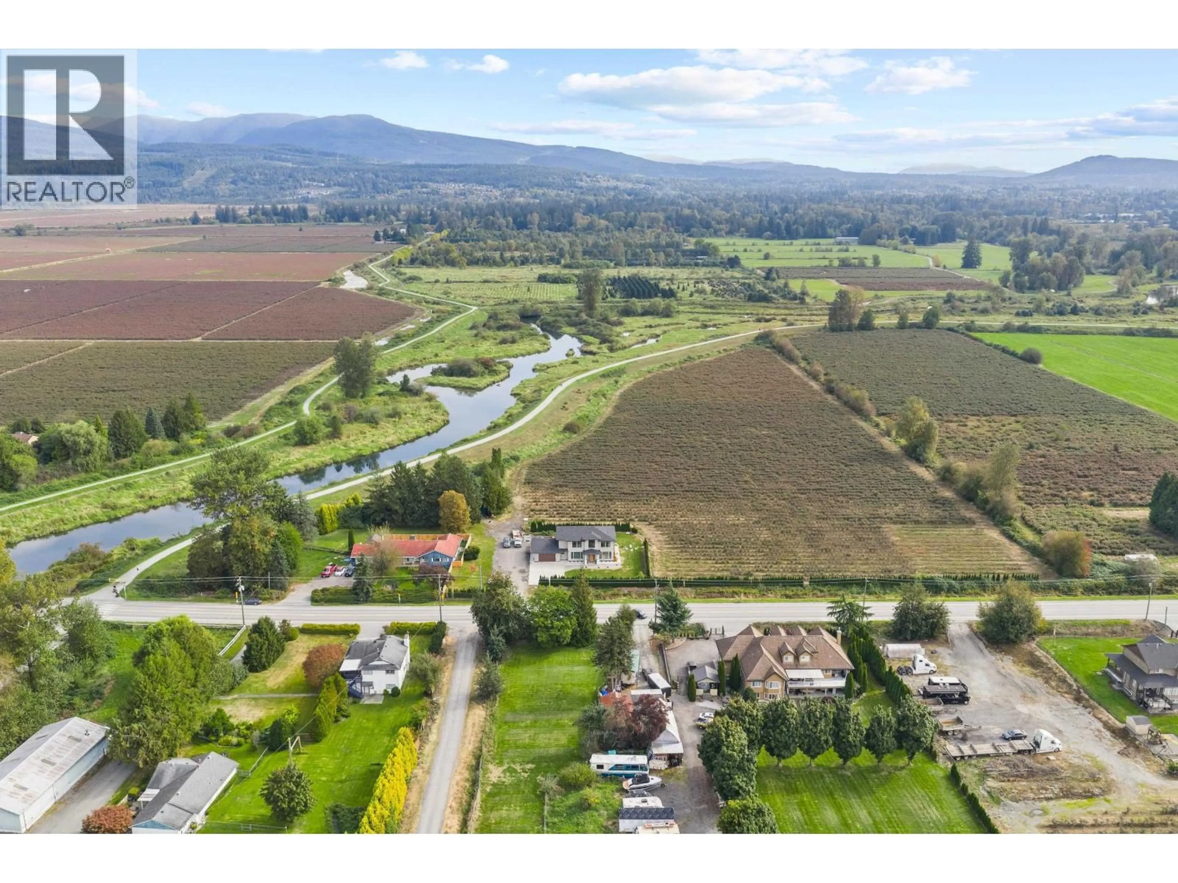 A pic from outside/outdoor area/front of a property/back of a property/a pic from drone, mountain view for 13540 NEAVES ROAD, Maple Ridge British Columbia V3Y0A8