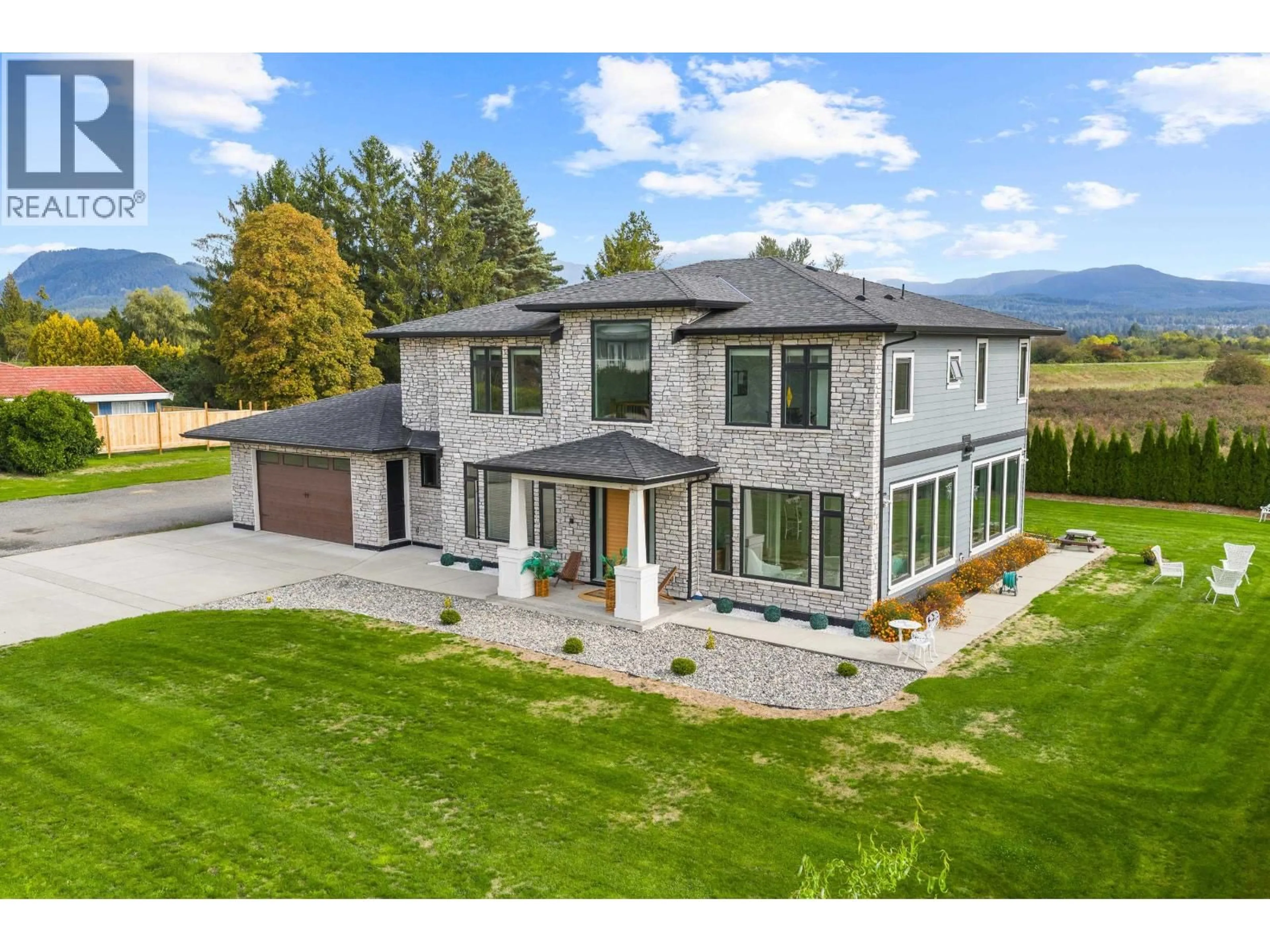 A pic from outside/outdoor area/front of a property/back of a property/a pic from drone, mountain view for 13540 NEAVES ROAD, Maple Ridge British Columbia V3Y0A8