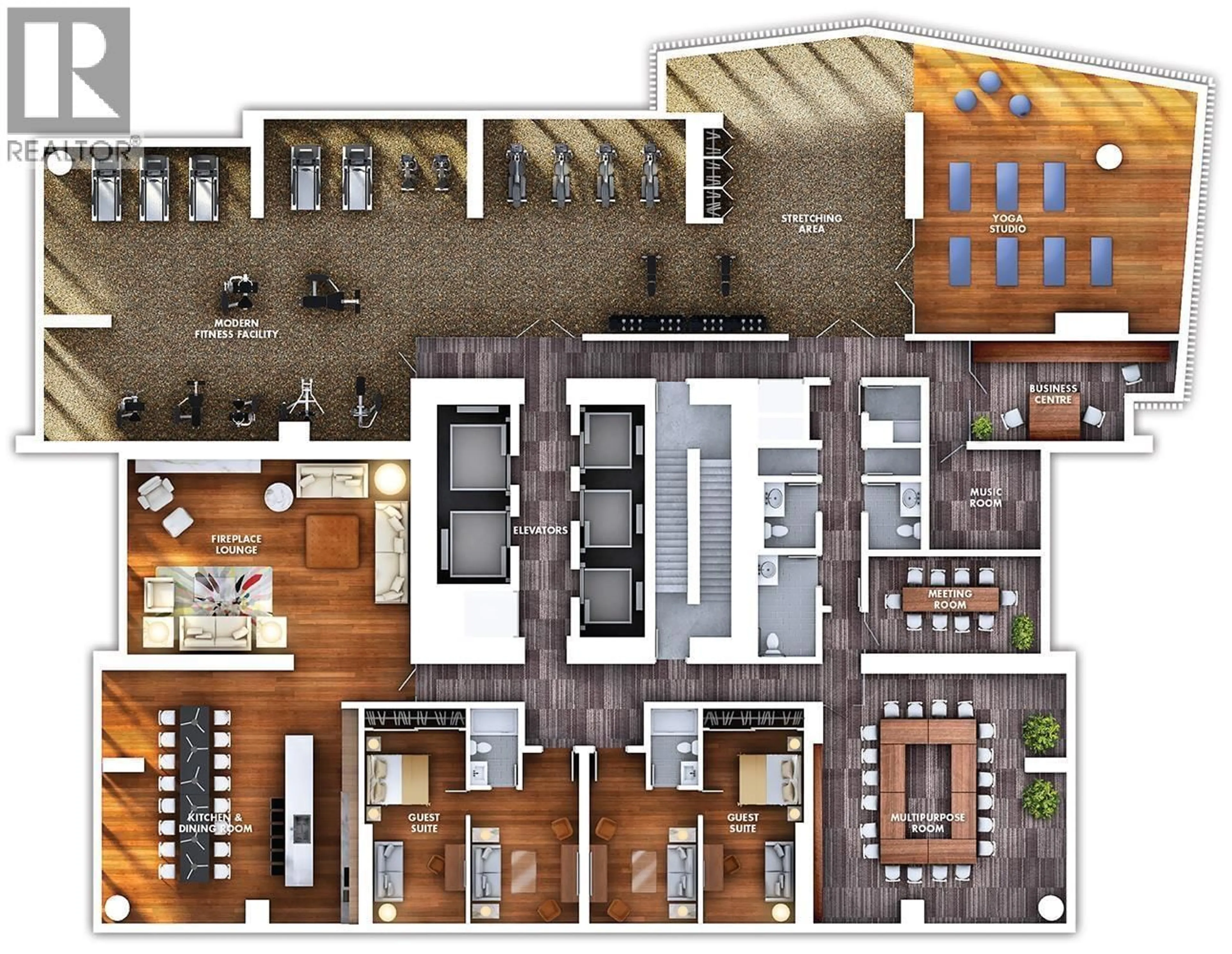 Floor plan for 4303 - 4650 BRENTWOOD BOULEVARD, Burnaby British Columbia V5C0M3