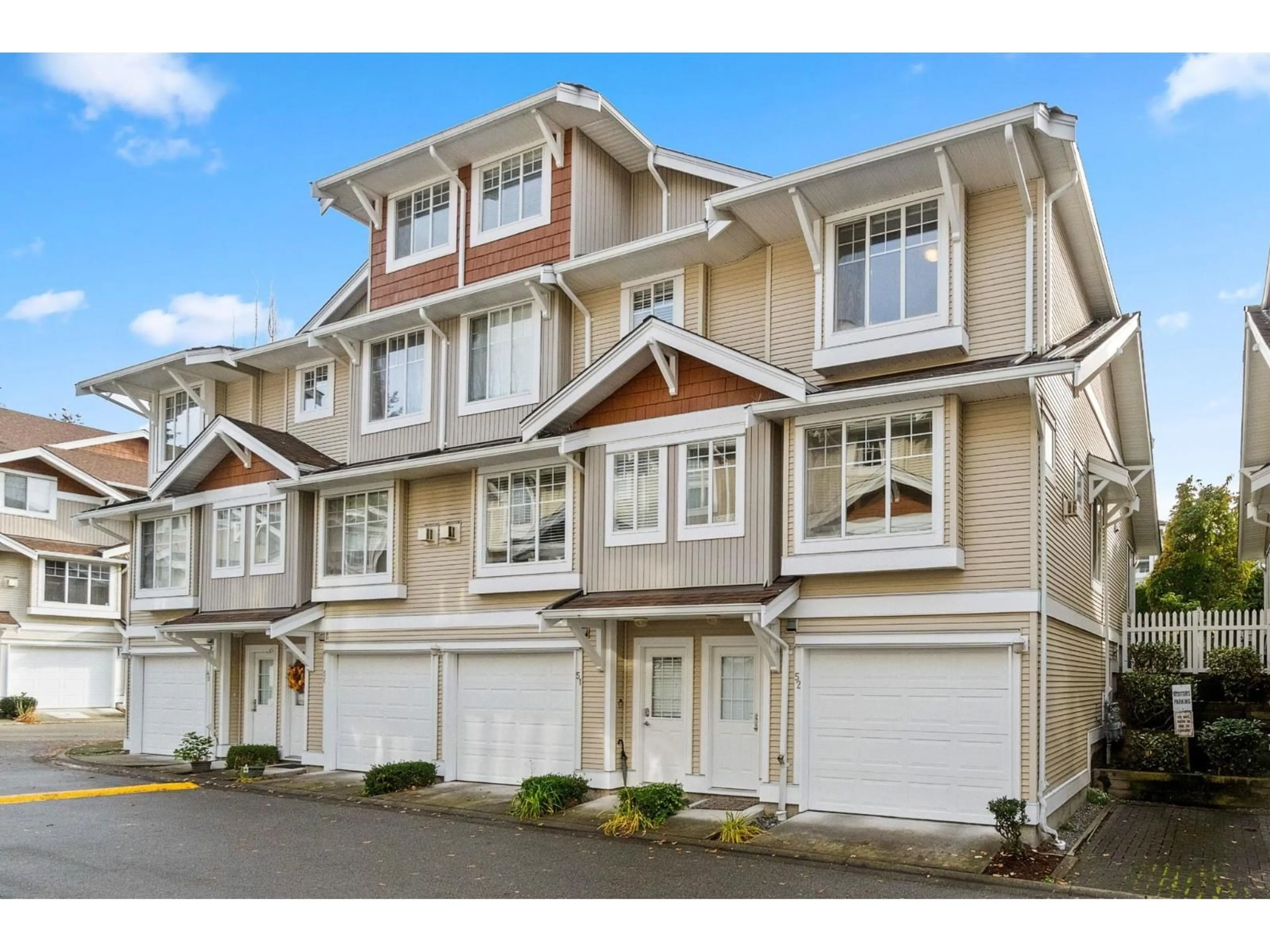 Home with vinyl exterior material, street for 52 - 12110 75A, Surrey British Columbia V3W1M1