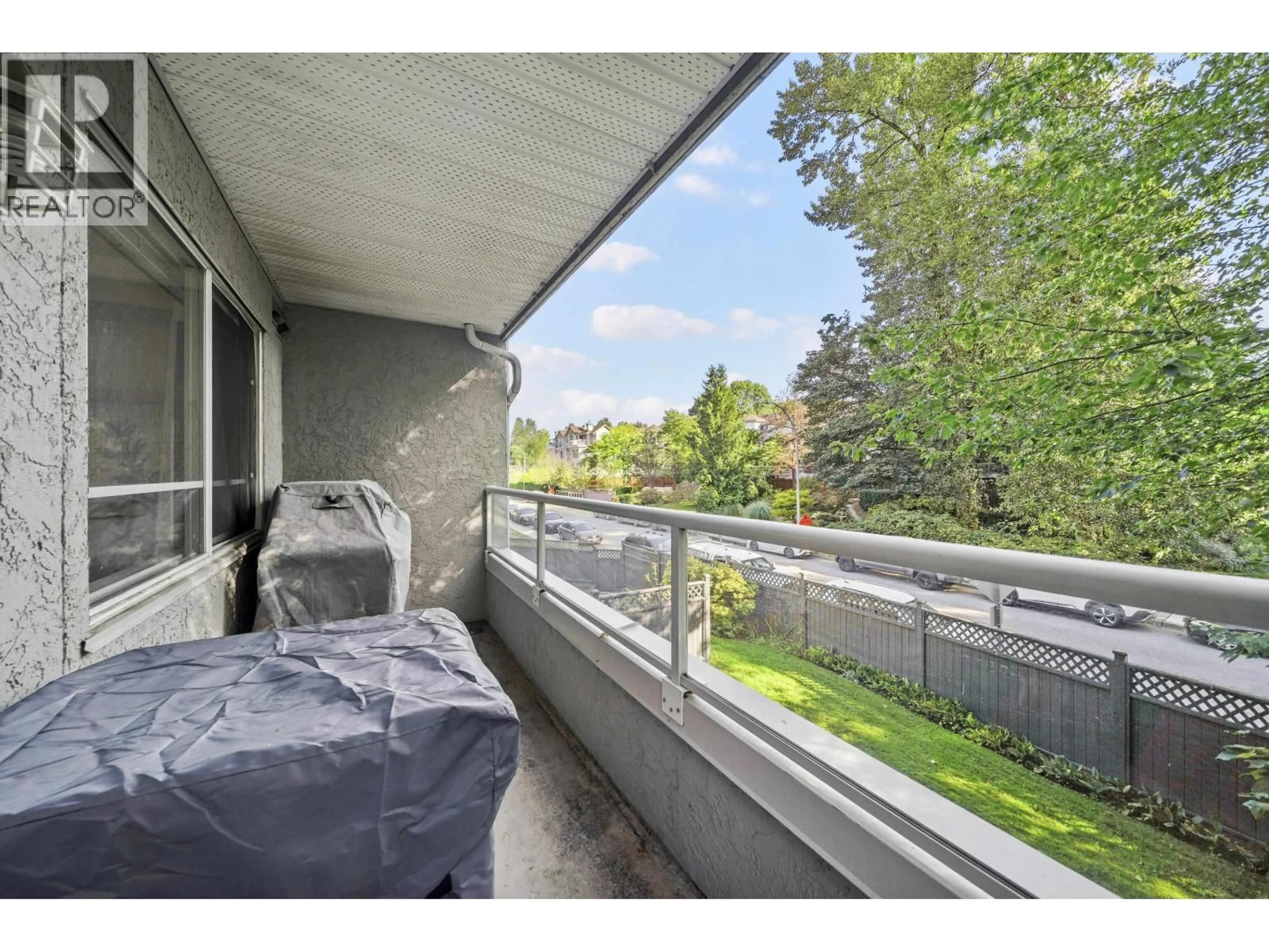 Balcony in the apartment, water/lake/river/ocean view for 206 - 2620 JANE STREET, Port Coquitlam British Columbia V3C6J3