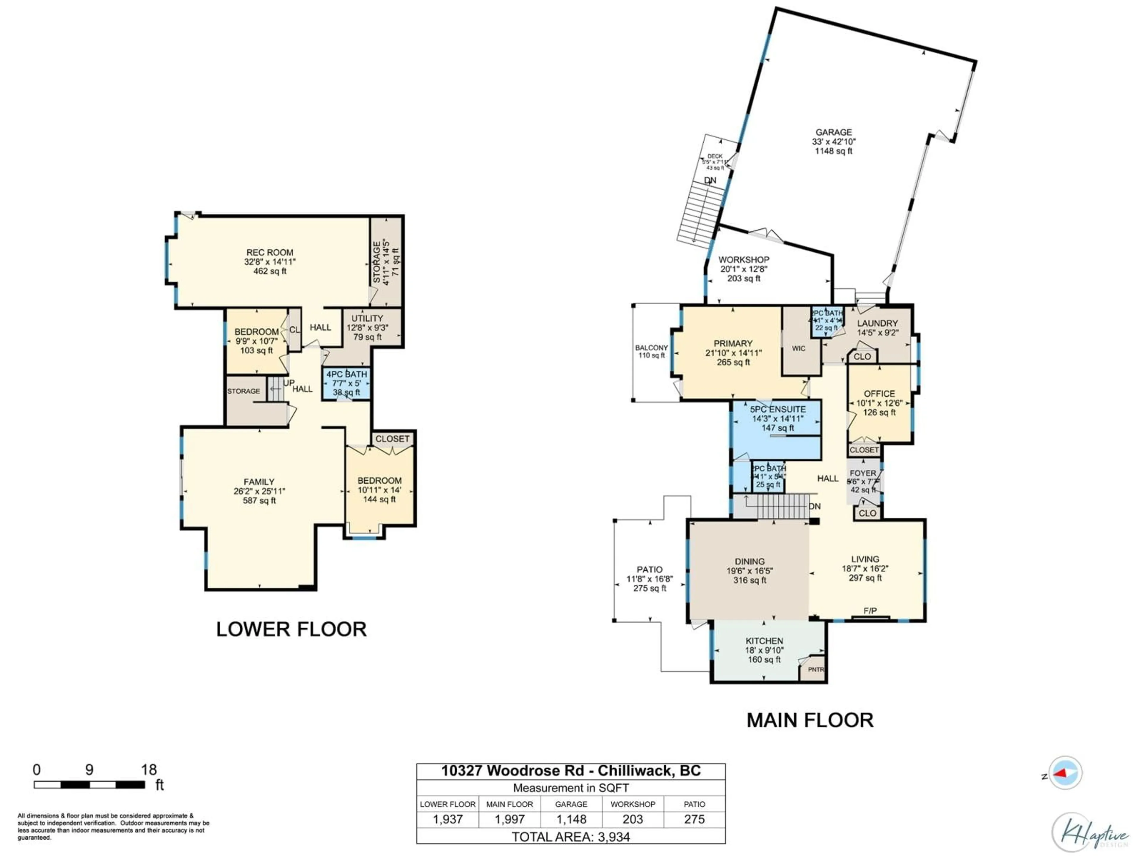 Floor plan for 10327 WOODROSE PLACE, Rosedale British Columbia V0X1X1