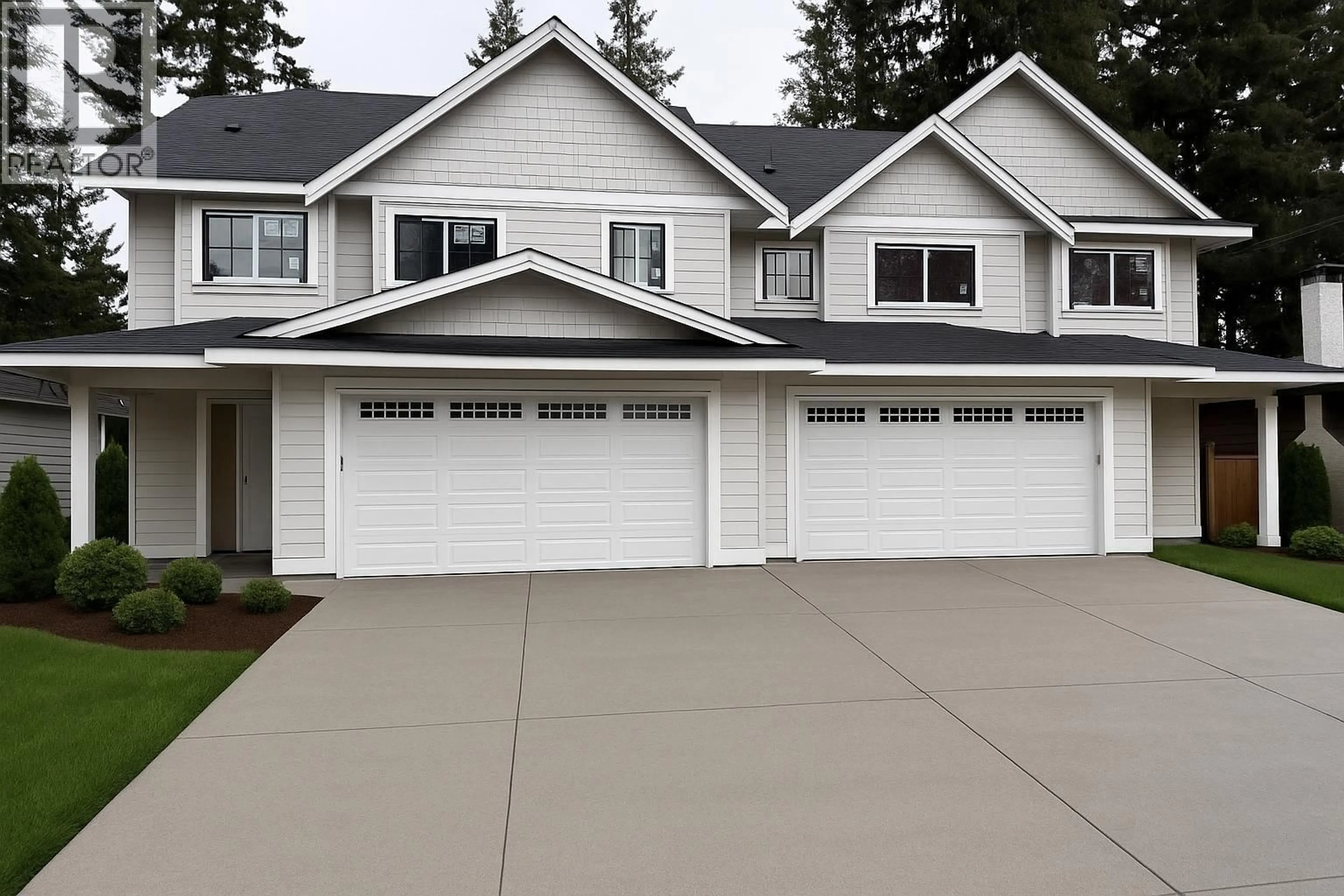 Home with vinyl exterior material, street for 5481 7 AVENUE, Delta British Columbia V4M1P7