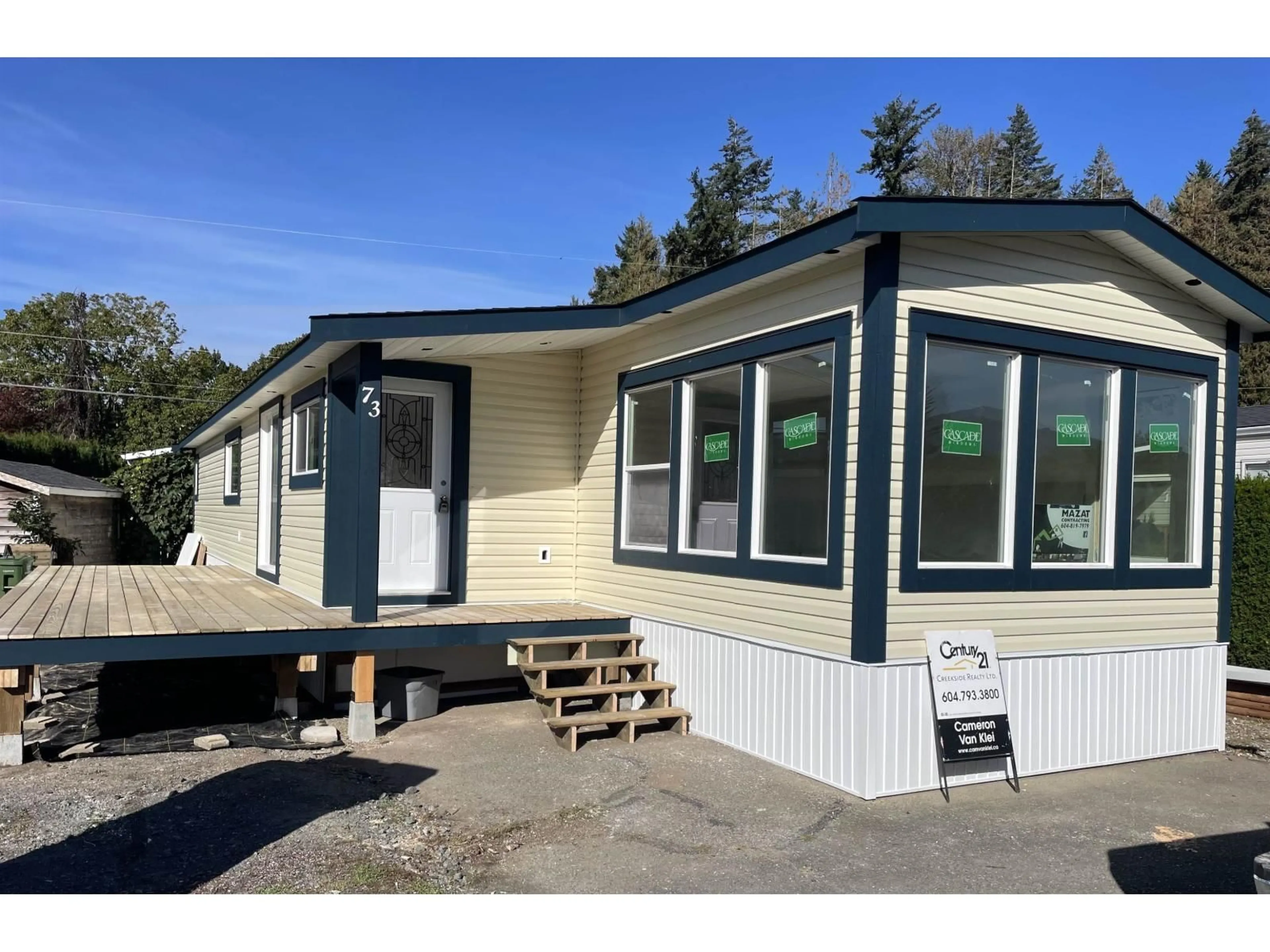 Home with vinyl exterior material, unknown for 104 - 45640 WATSON ROAD, Chilliwack British Columbia V2R3R1