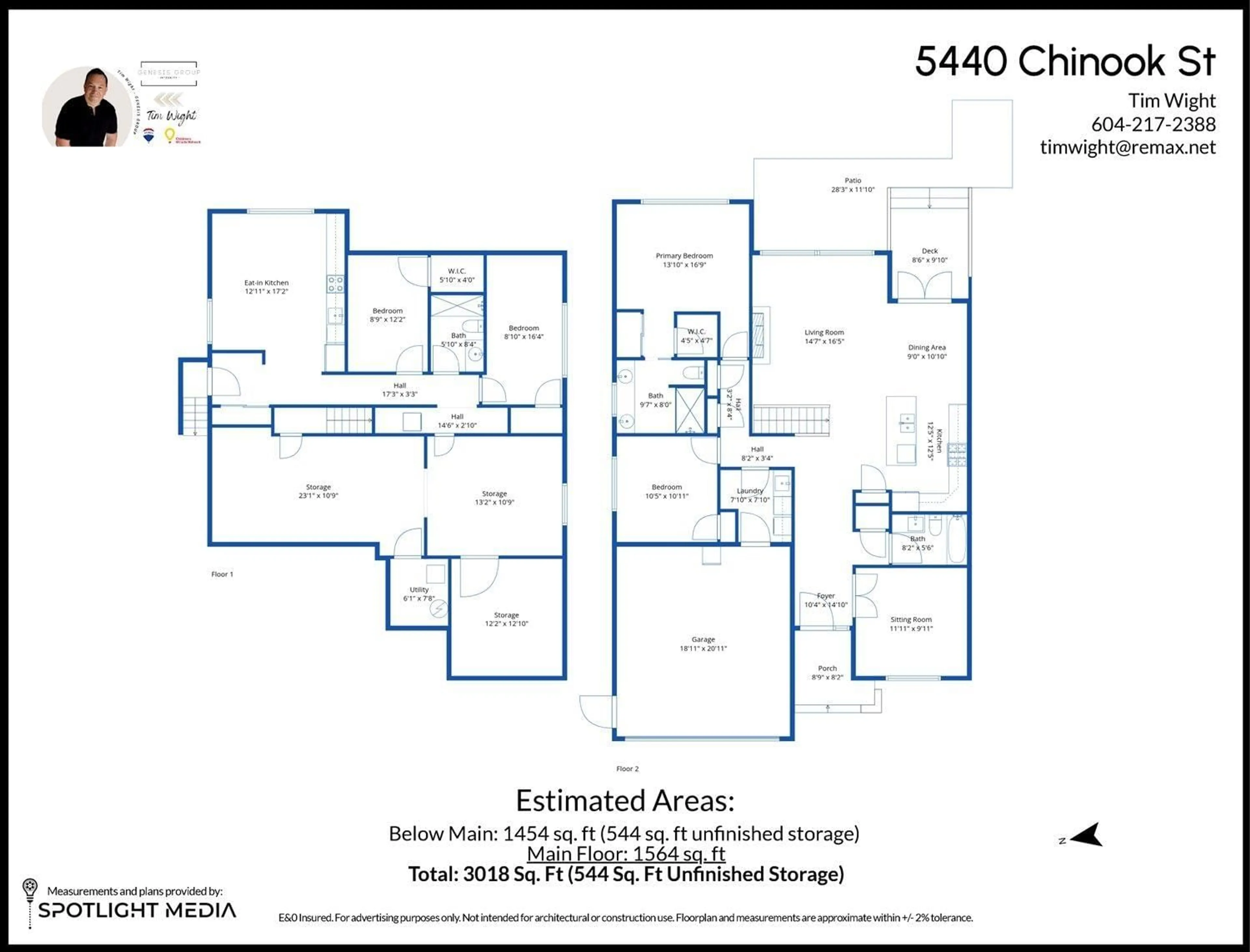 Floor plan for 5440 CHINOOK STREET, Chilliwack British Columbia V2R0T4