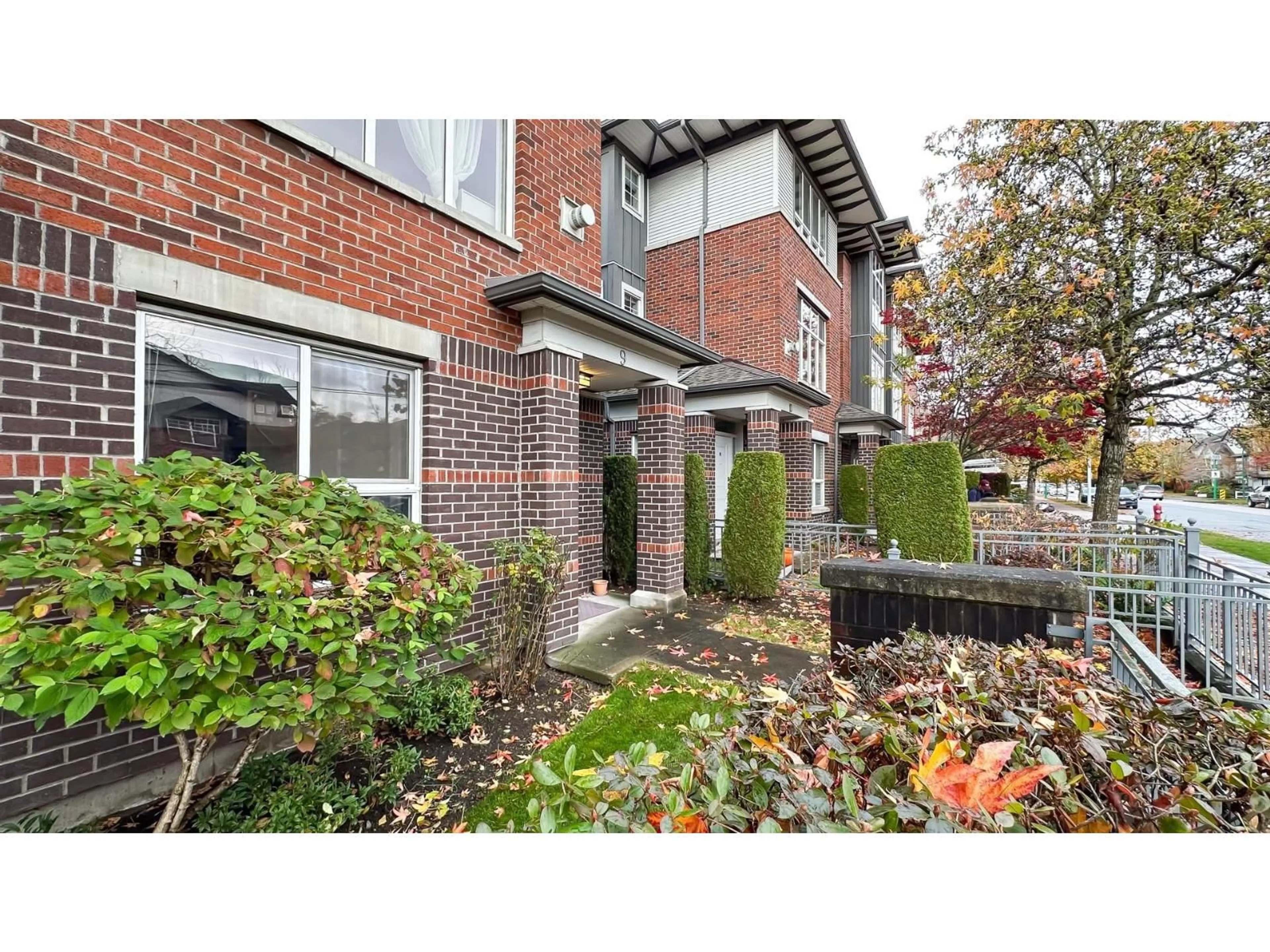 Home with brick exterior material, street for 9 - 18777 68A AVENUE, Surrey British Columbia V4N0Z7