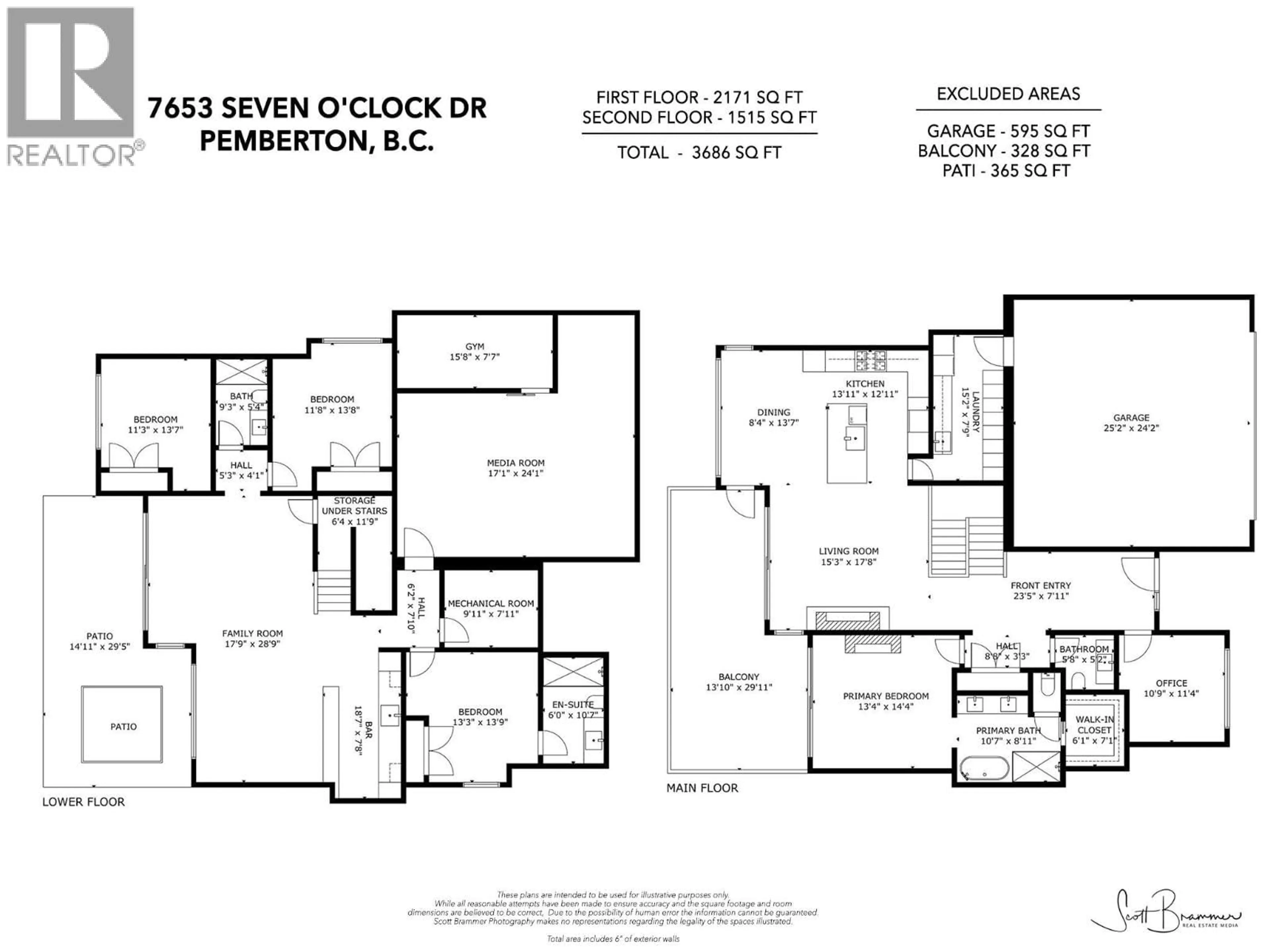 Floor plan for 7653 SEVEN O'CLOCK DRIVE, Pemberton British Columbia V0N2L3