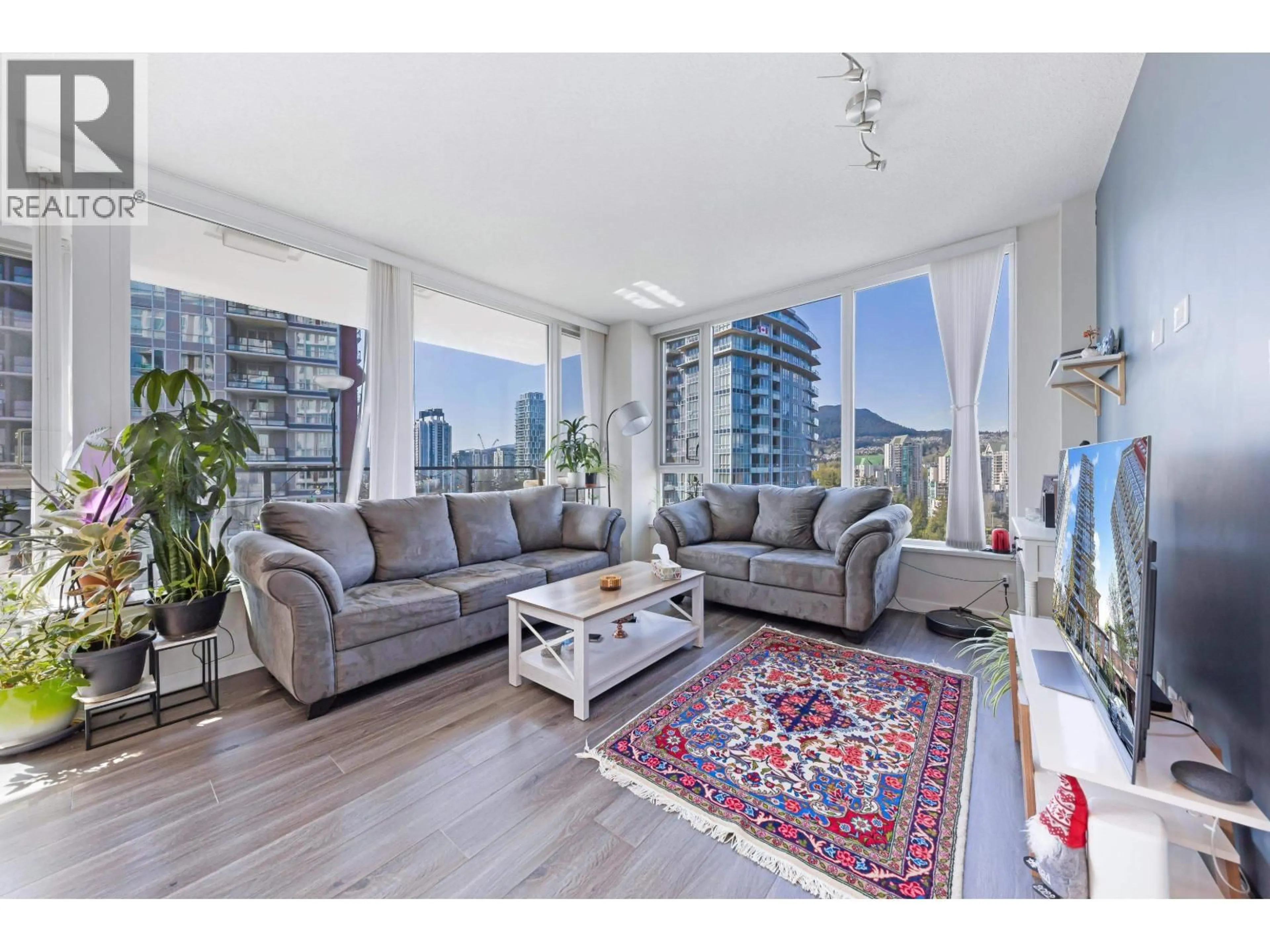 Living room with furniture, unknown for 1705 - 3100 WINDSOR GATE, Coquitlam British Columbia V3B0P3