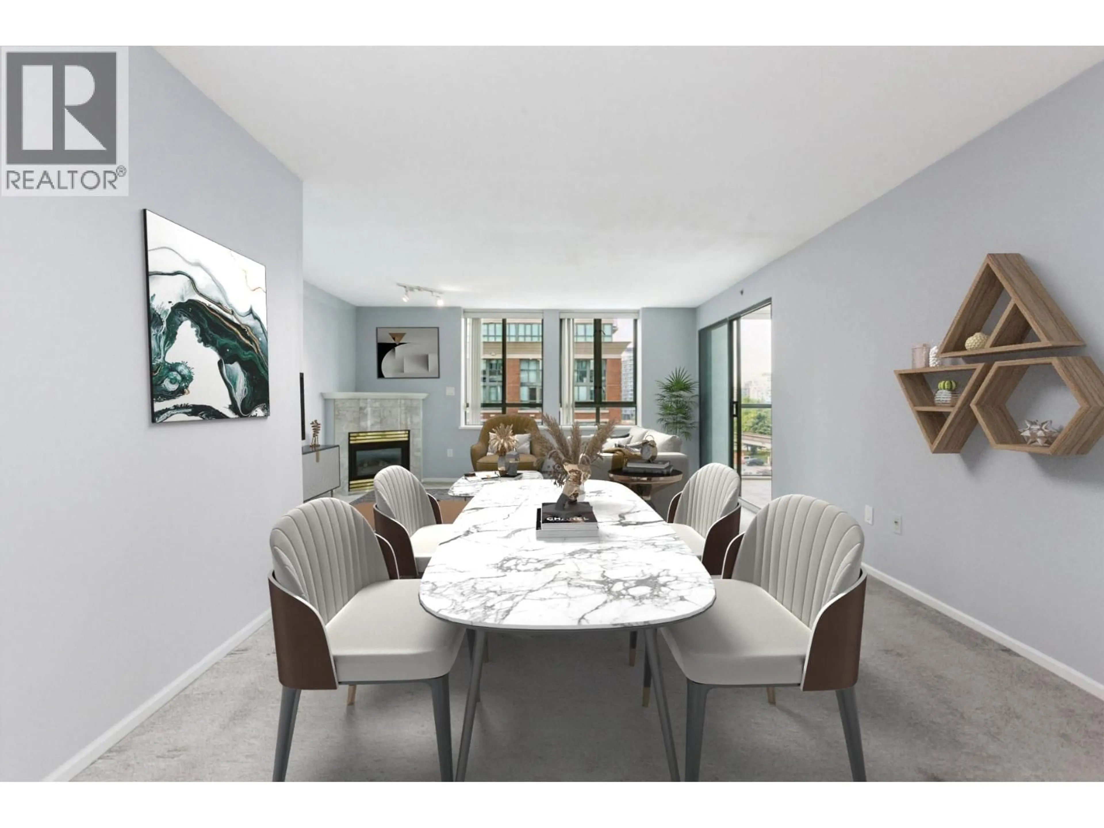 Dining room, ceramic/tile floor for 508 - 1088 QUEBEC STREET, Vancouver British Columbia V6A4H2