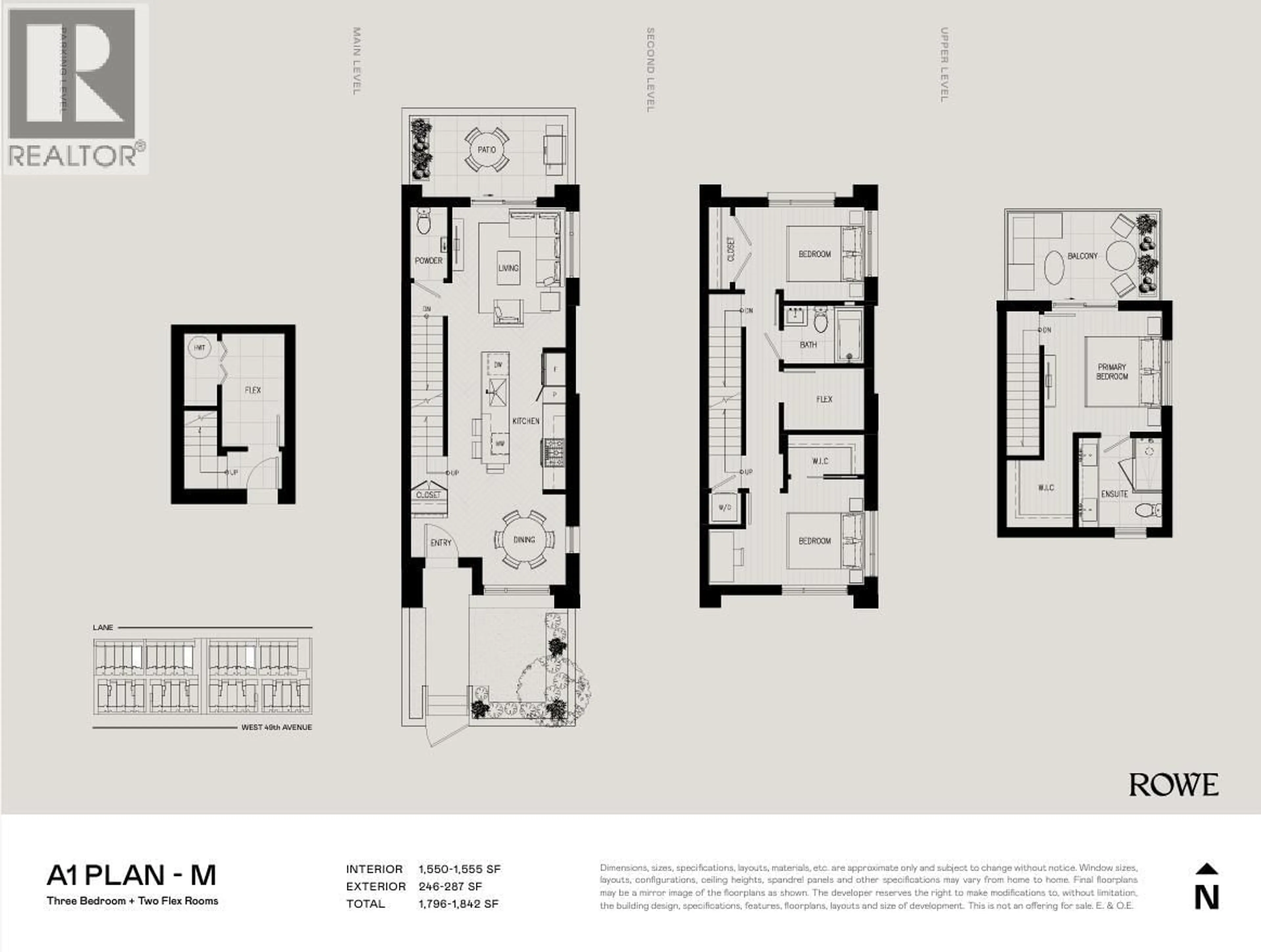 Floor plan for 134 - 765 49TH AVENUE, Vancouver British Columbia V5Z2S6