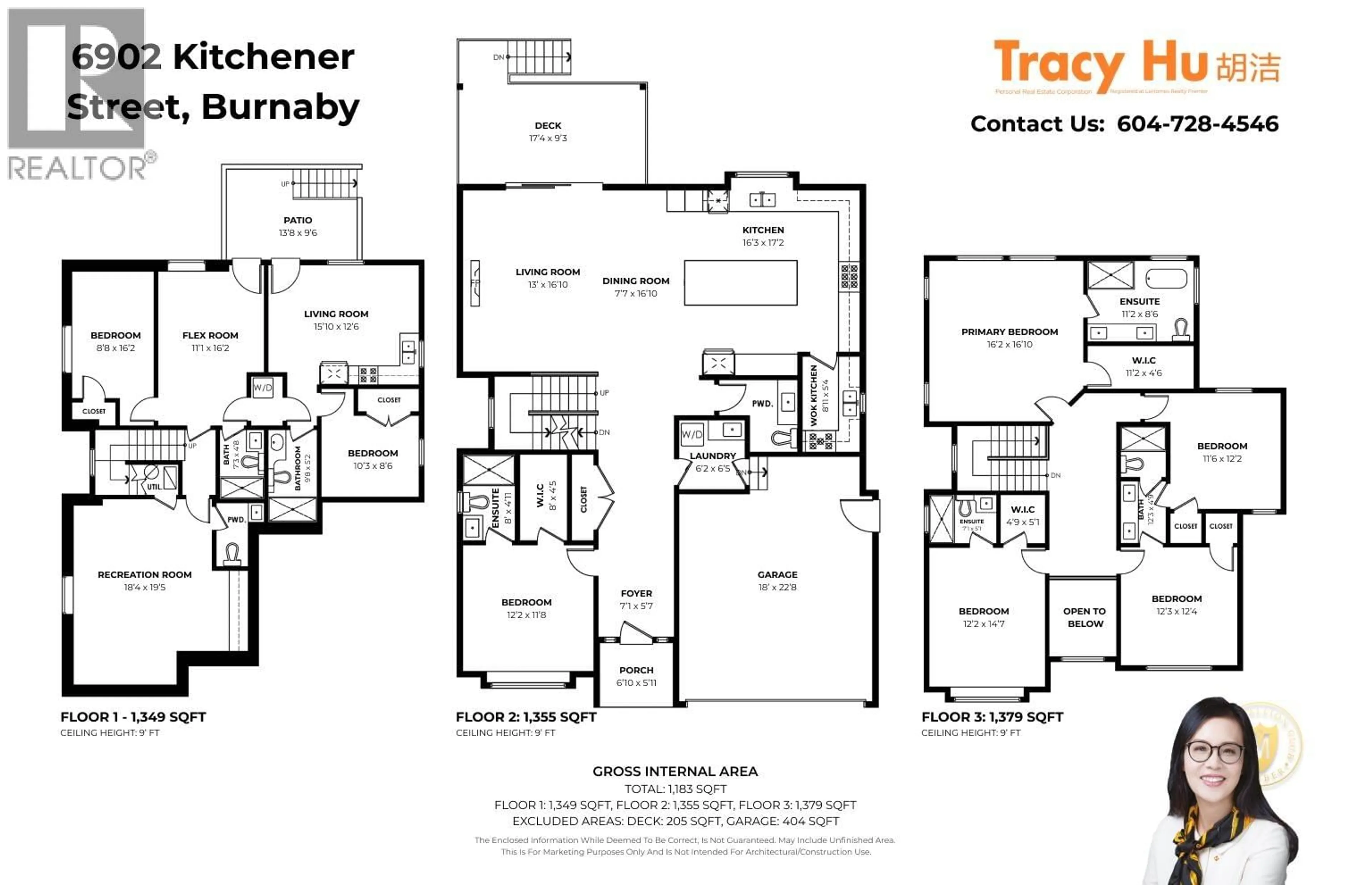 Floor plan for 6902 KITCHENER STREET, Burnaby British Columbia V5B2J9