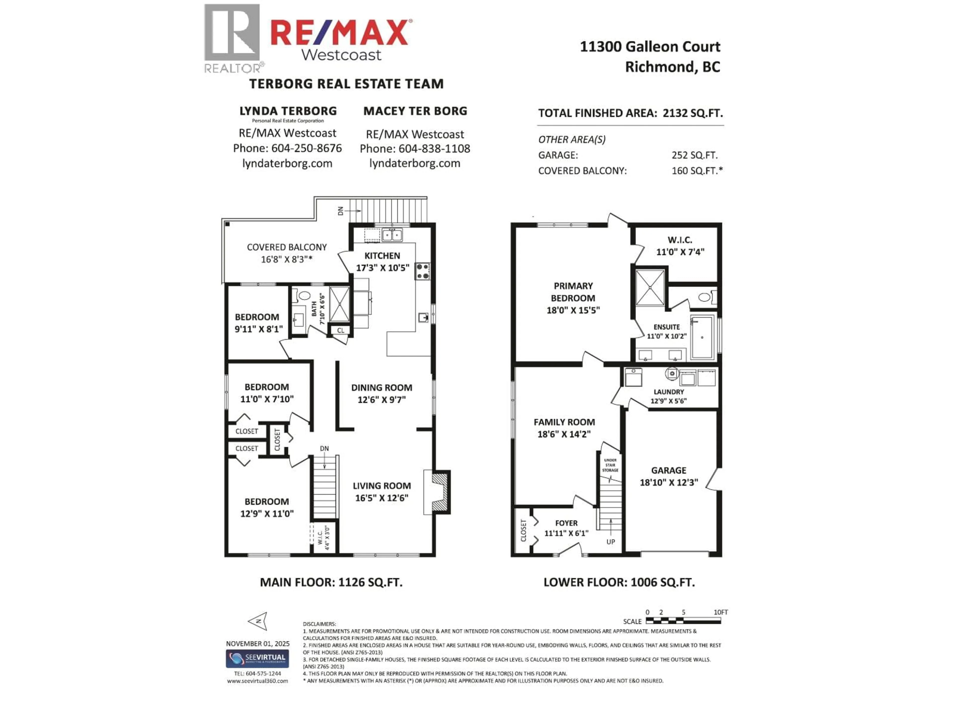 Floor plan for 11300 GALLEON COURT, Richmond British Columbia V7E4L3