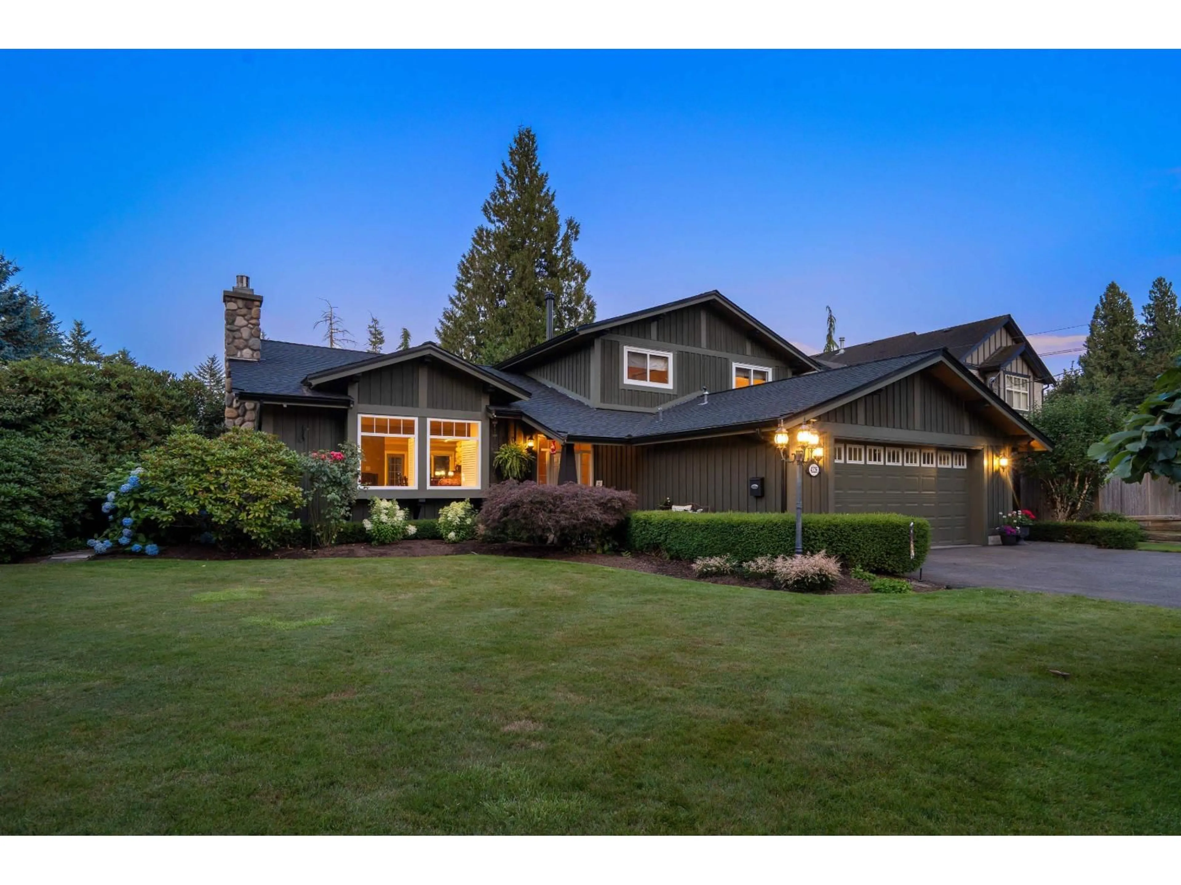 Home with vinyl exterior material, street for 4226 199A, Langley British Columbia V3A4V6