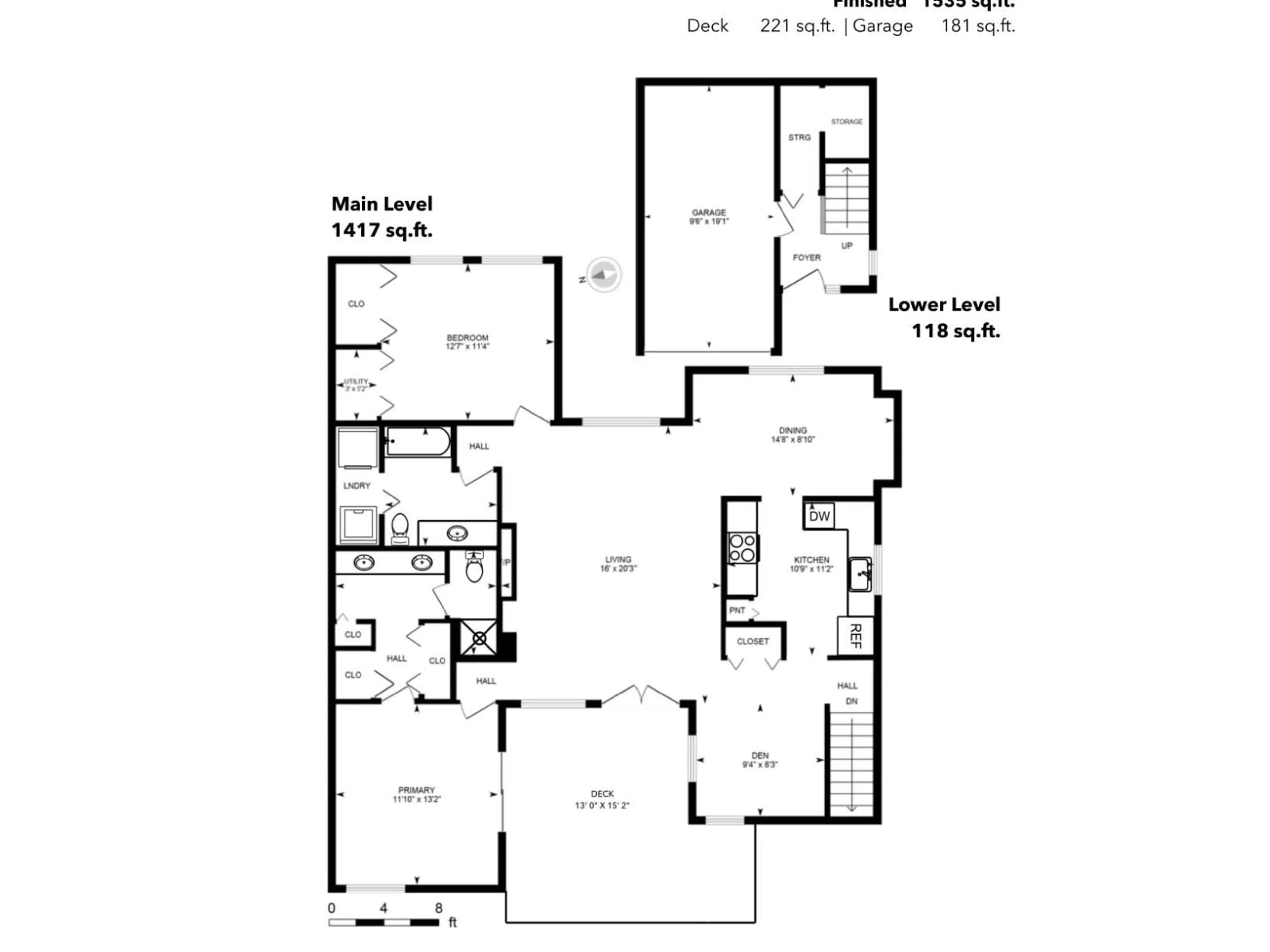 Floor plan for 61 - 24330 FRASER, Langley British Columbia V3A4R3