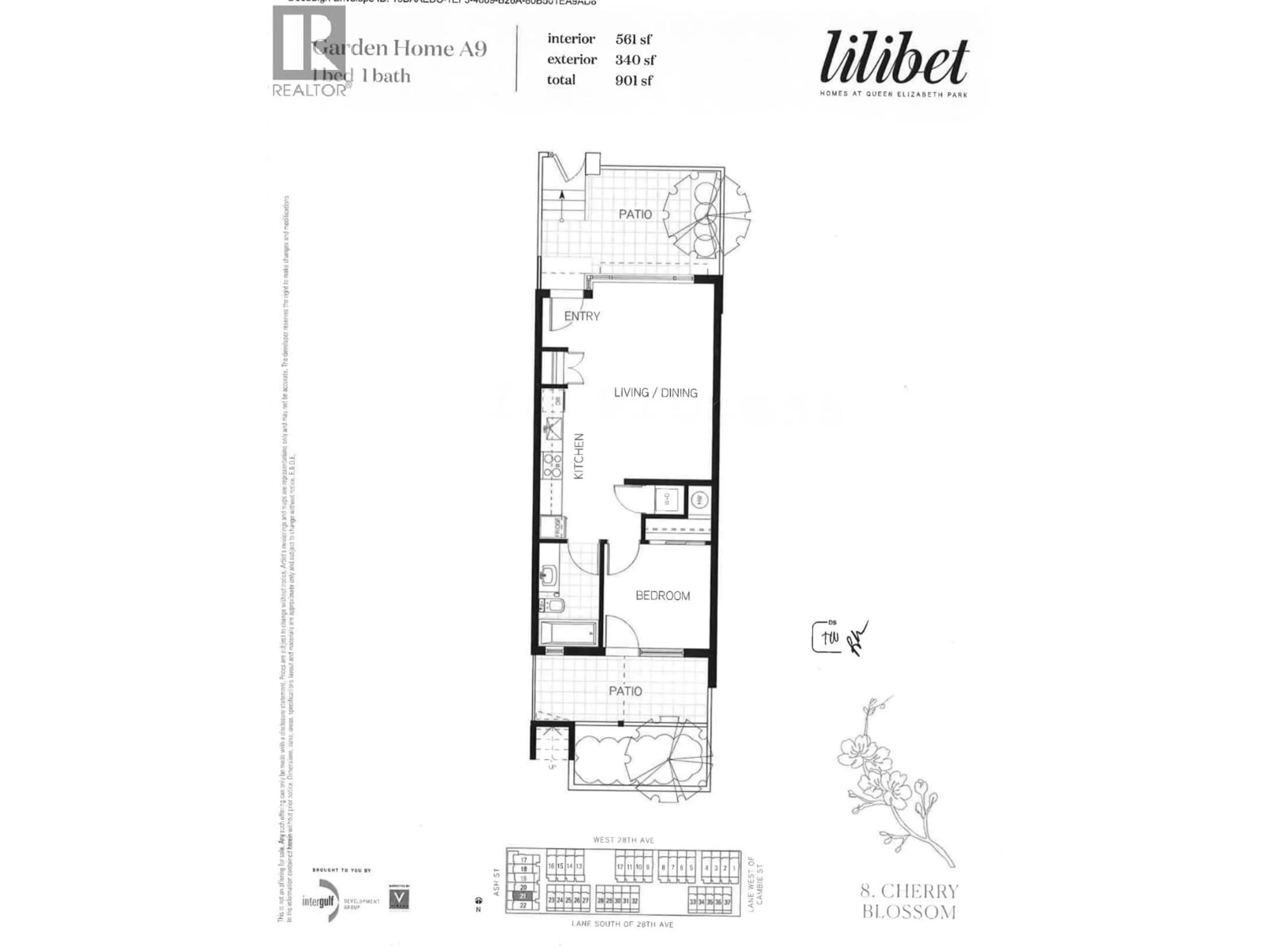 Floor plan for 4422 ASH STREET, Vancouver British Columbia V5Z2H1