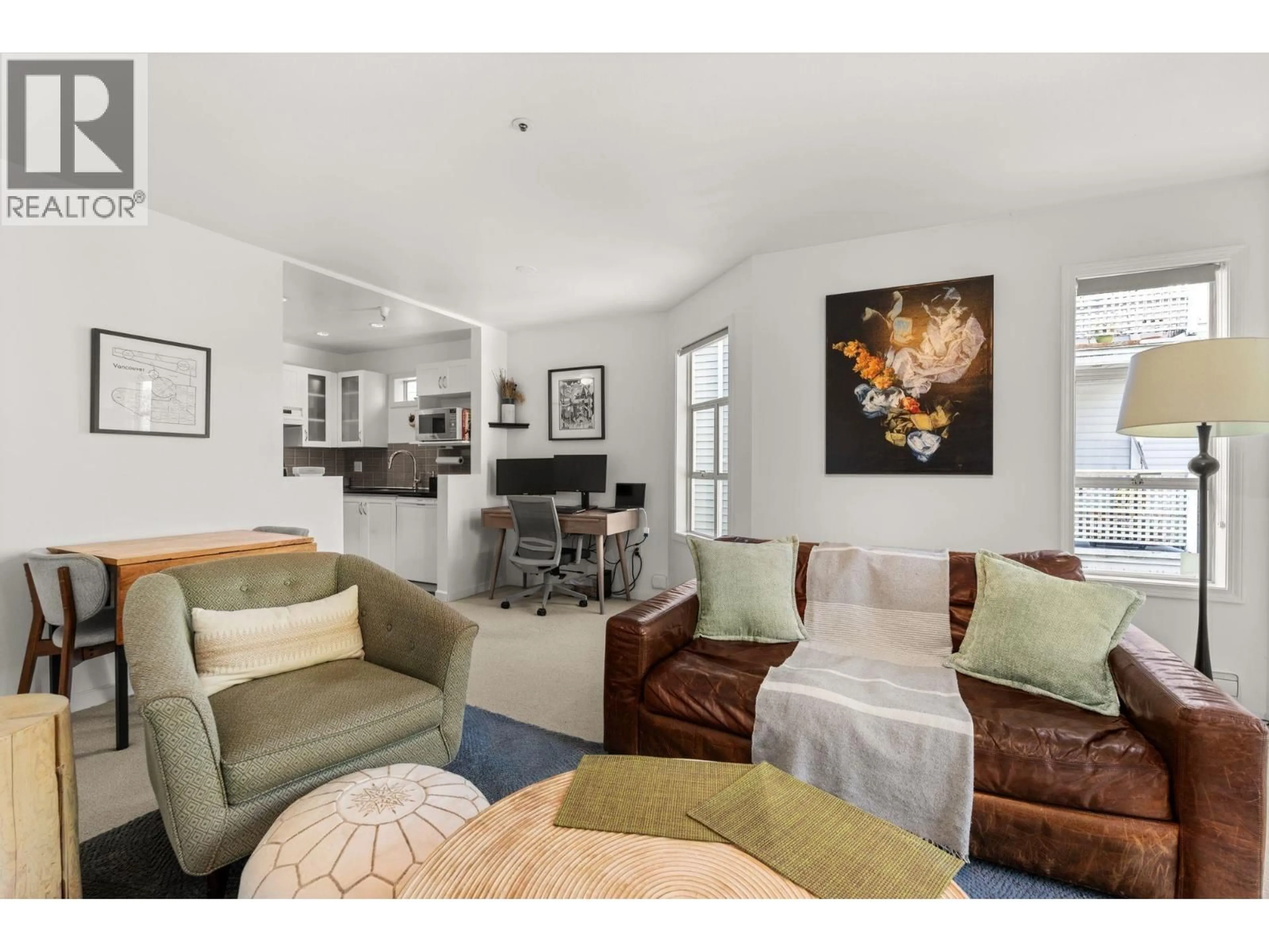 Living room with furniture, unknown for 202 - 1537 CHARLES STREET, Vancouver British Columbia V5L2T2