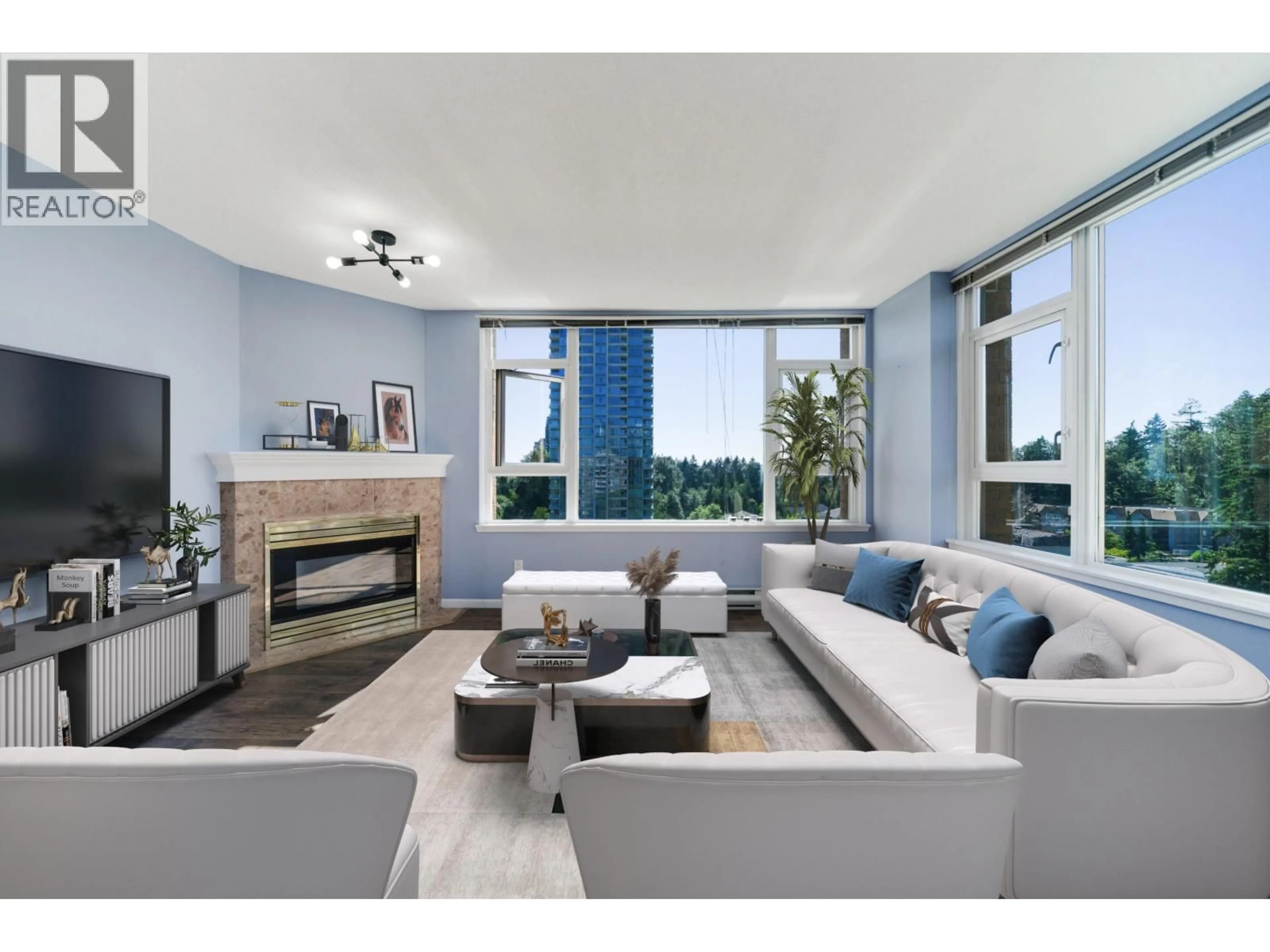 Living room with furniture, unknown for 901 - 7108 EDMONDS STREET, Burnaby British Columbia V3N4X9