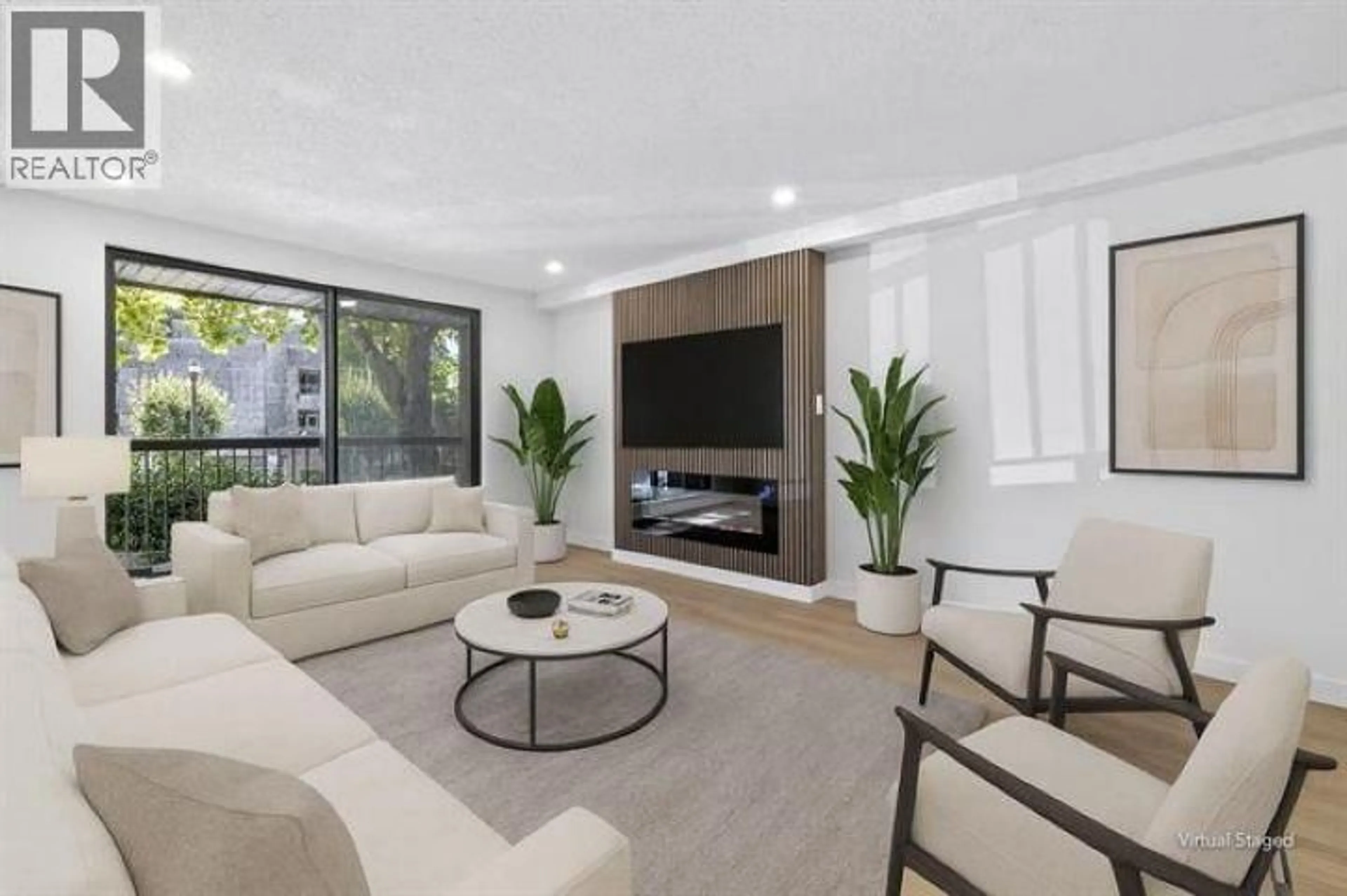 Living room with furniture, unknown for 121 - 8511 ACKROYD ROAD, Richmond British Columbia V6X3E7