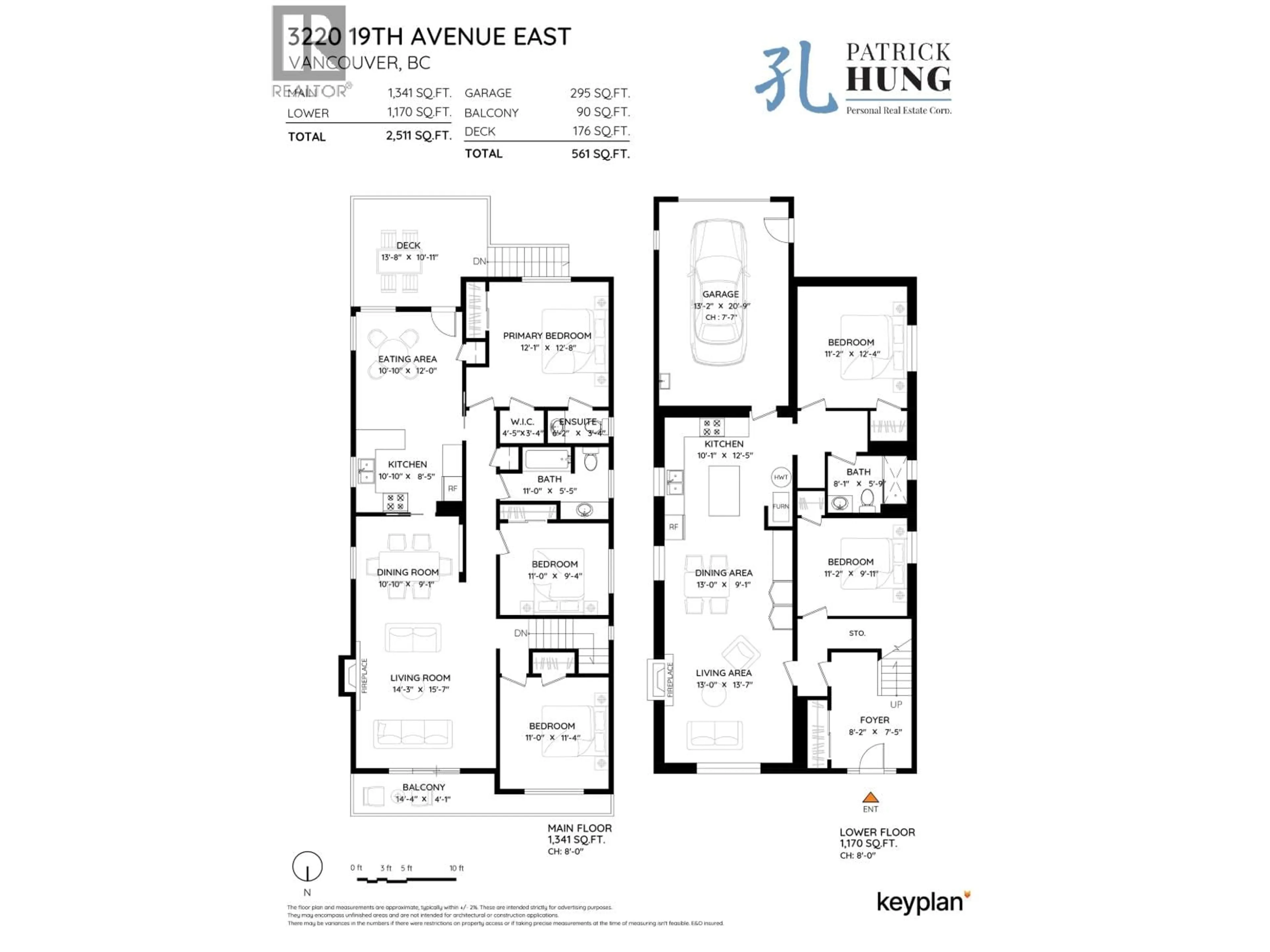 Floor plan for 3220 19TH AVENUE, Vancouver British Columbia V5M2T3