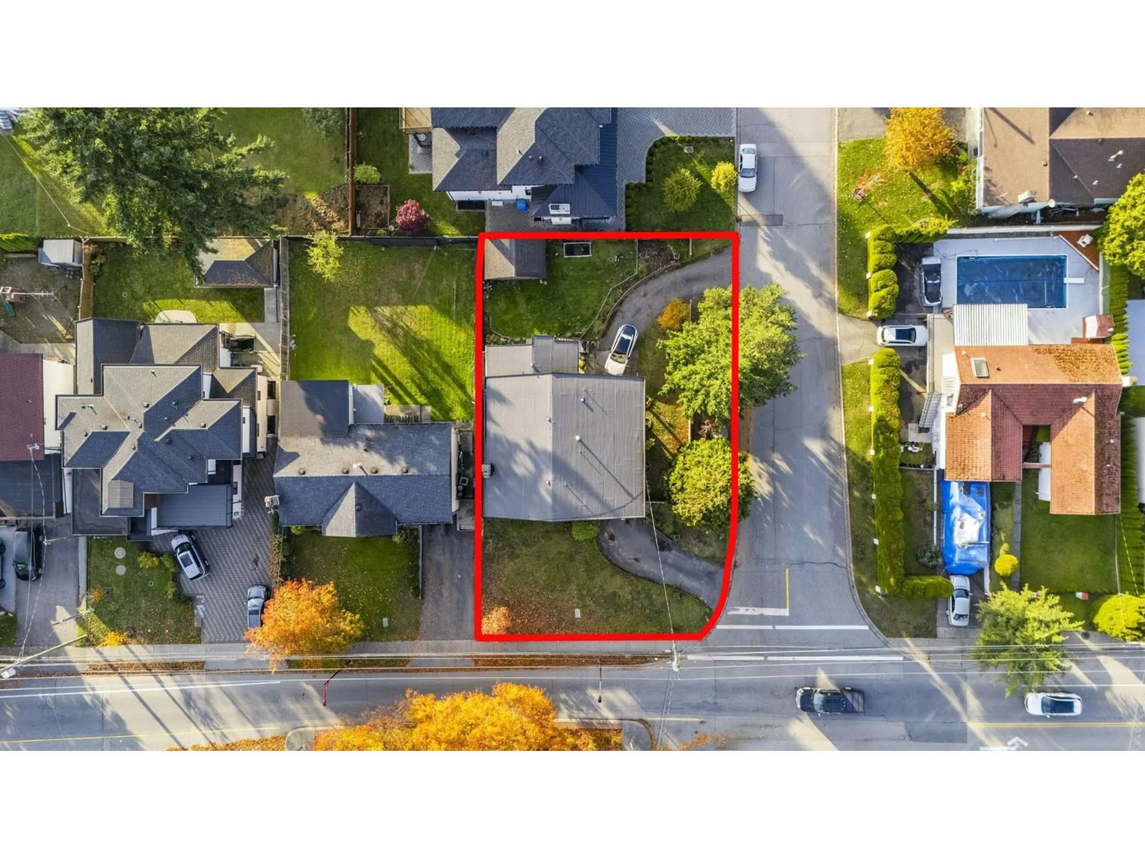 A pic from outside/outdoor area/front of a property/back of a property/a pic from drone, street for 8675 116, Delta British Columbia V4C5W1