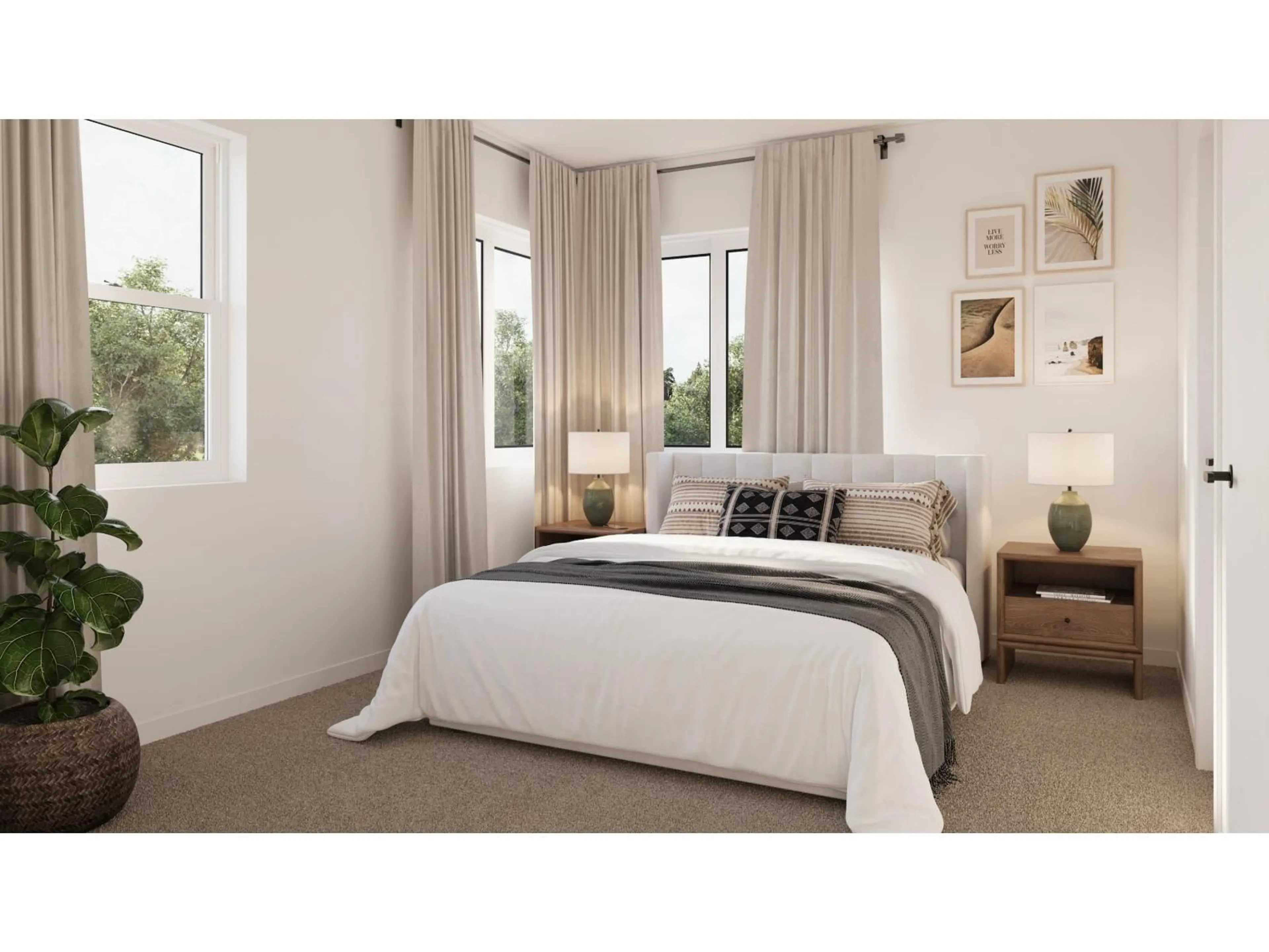 Bedroom with bed, unknown for A104 - 6644 203, Langley British Columbia V2Y1P3