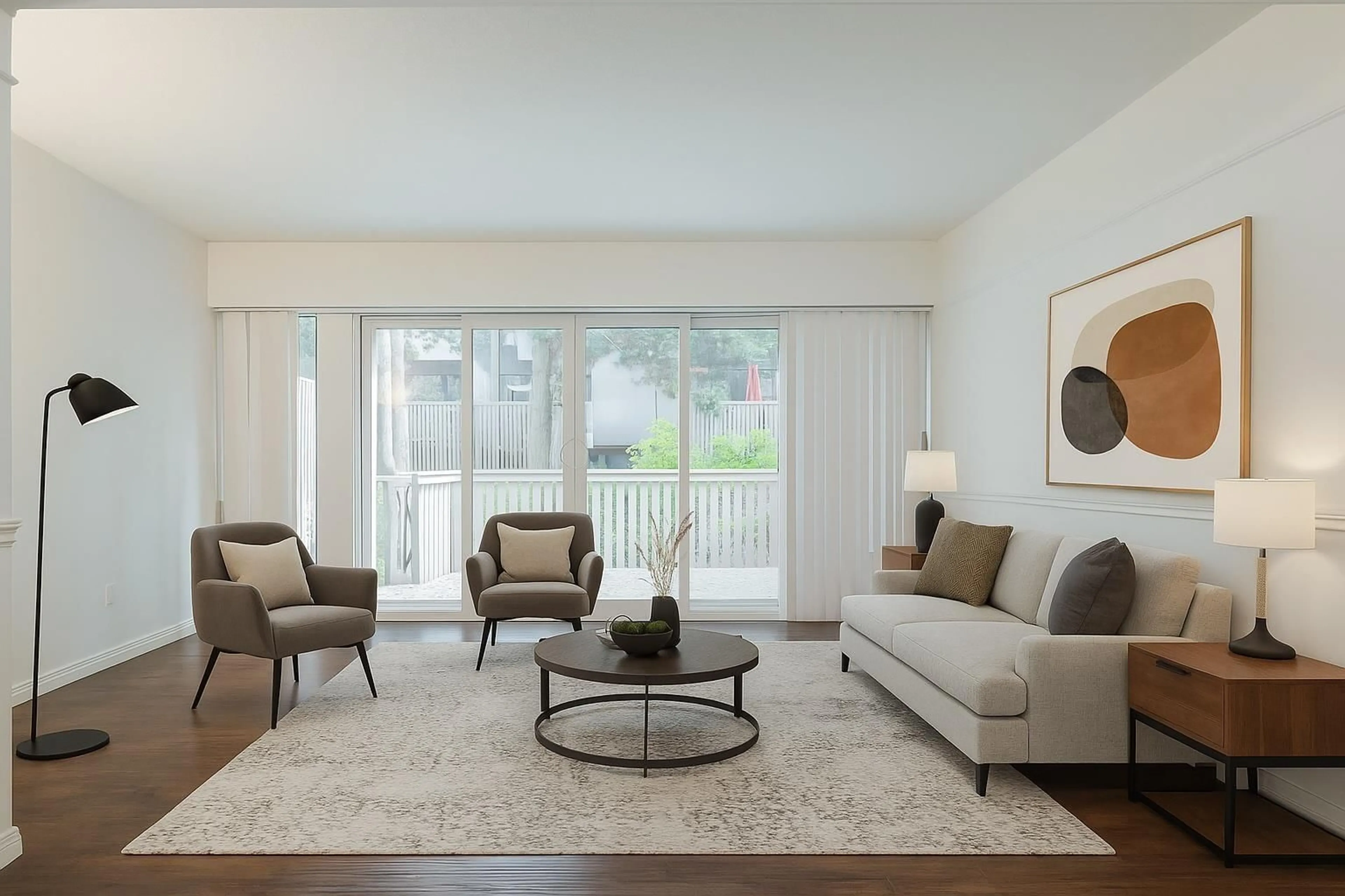 Living room with furniture, unknown for 19 - 13775 102, Surrey British Columbia V3T1N9