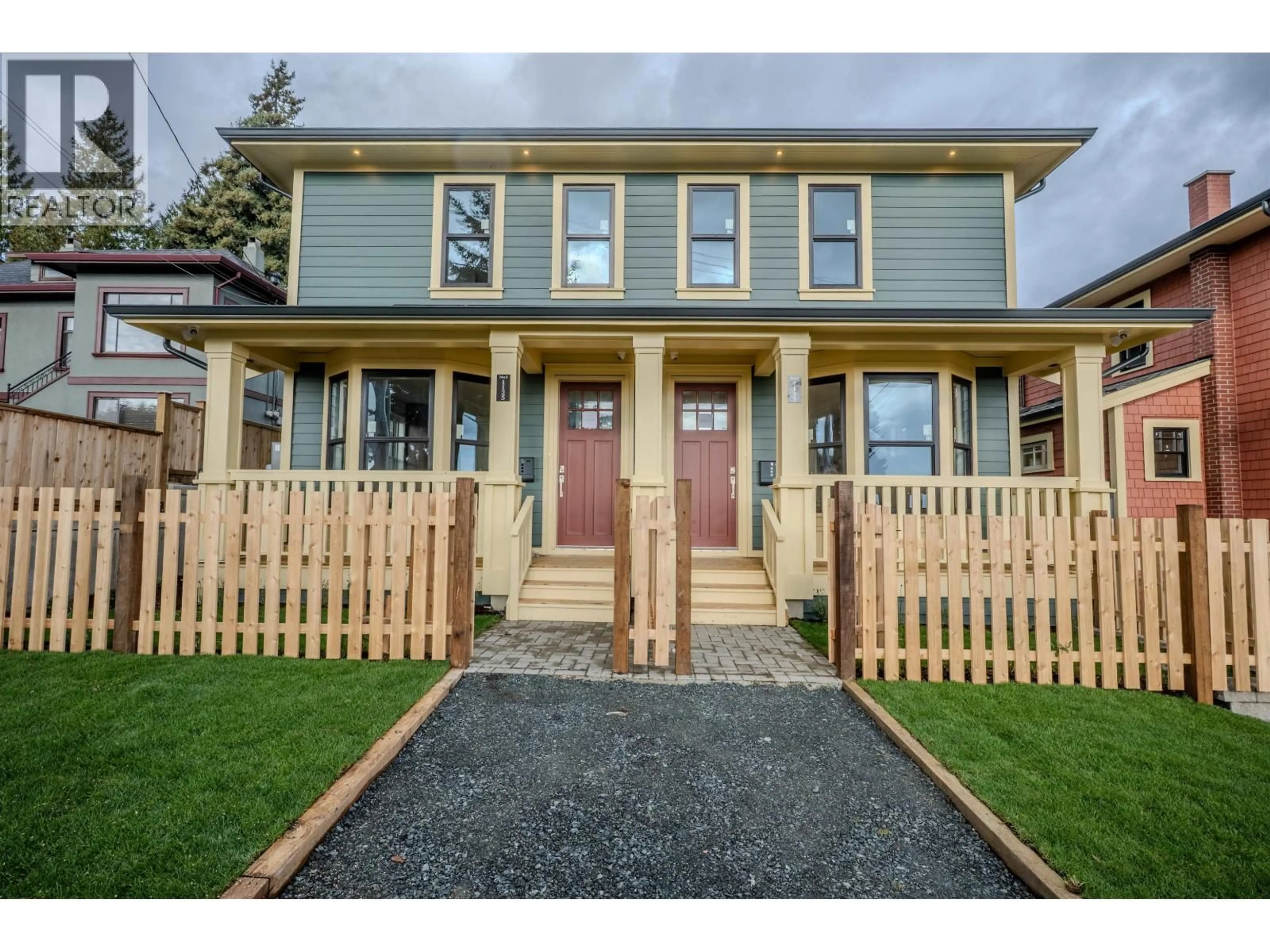 Home with vinyl exterior material, street for 3 - 1125 CARTIER AVENUE, Coquitlam British Columbia V3K2C1