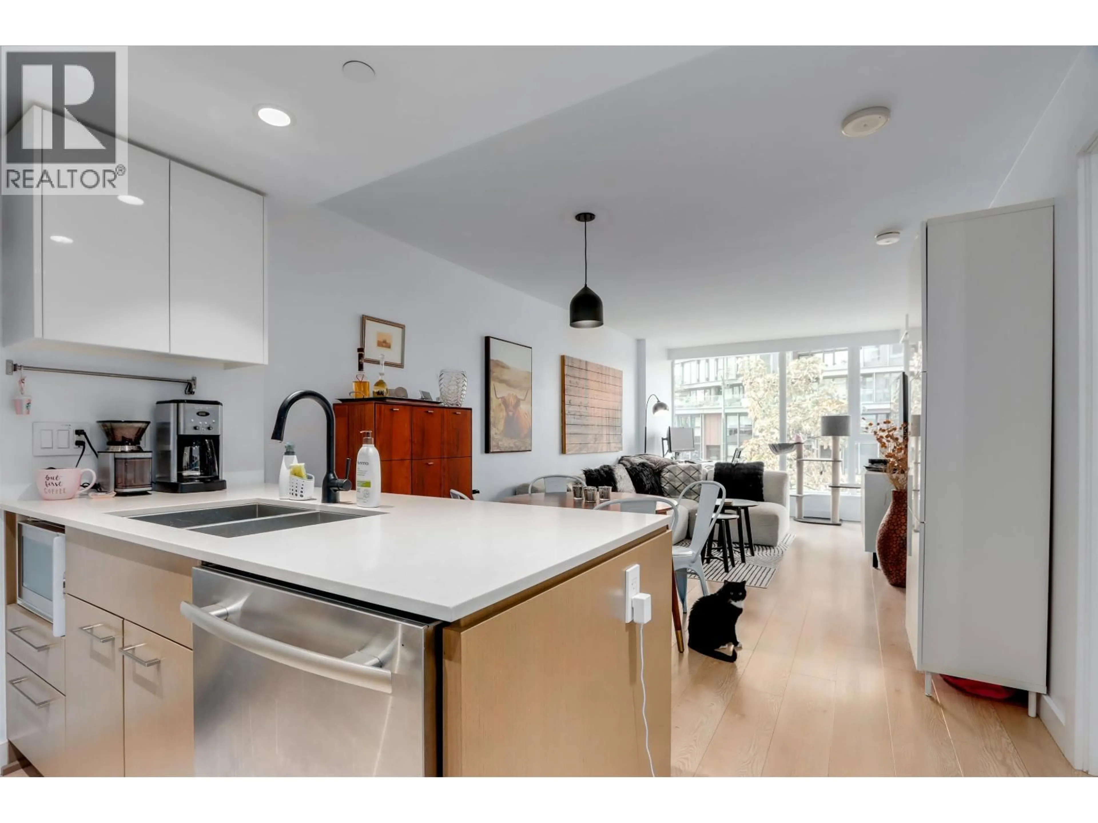 Open concept kitchen, unknown for 207 - 1618 QUEBEC STREET, Vancouver British Columbia V6A0C5