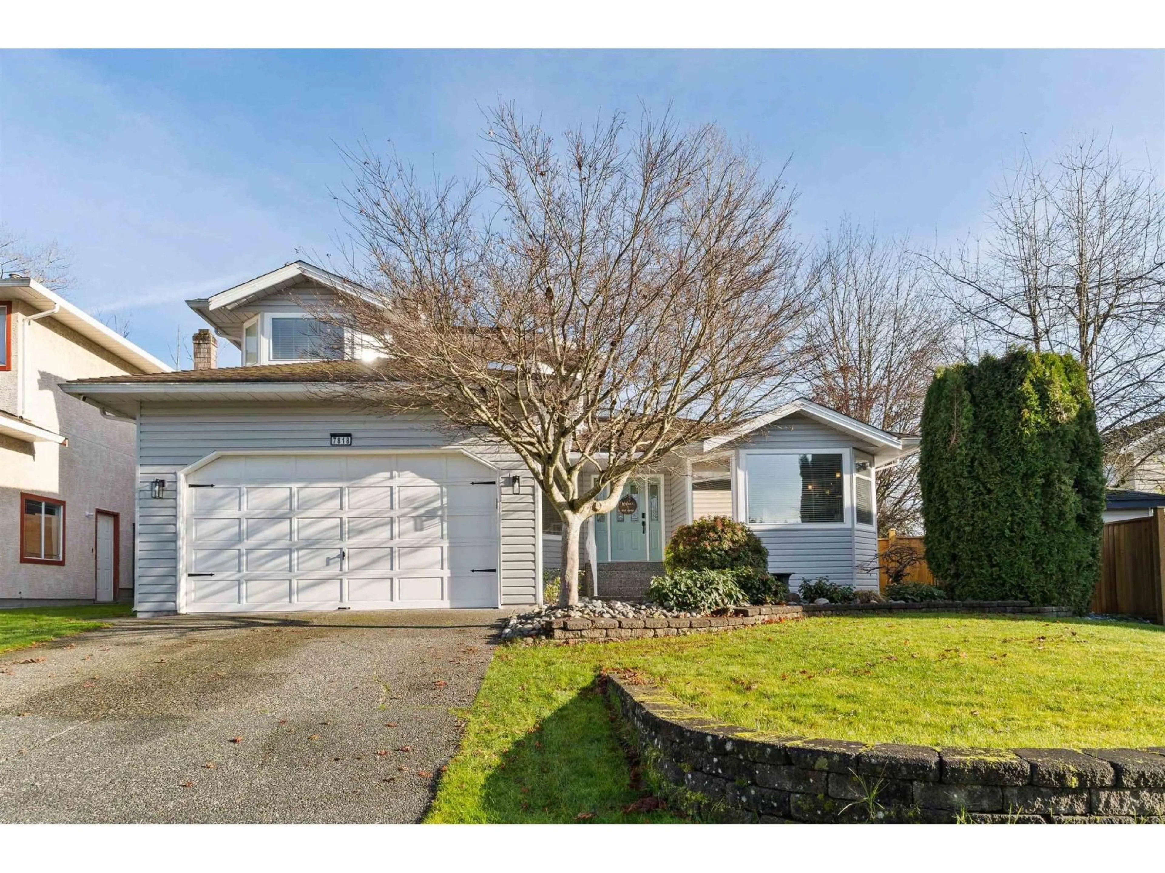 Home with vinyl exterior material, street for 7818 161A, Surrey British Columbia V4N0T8