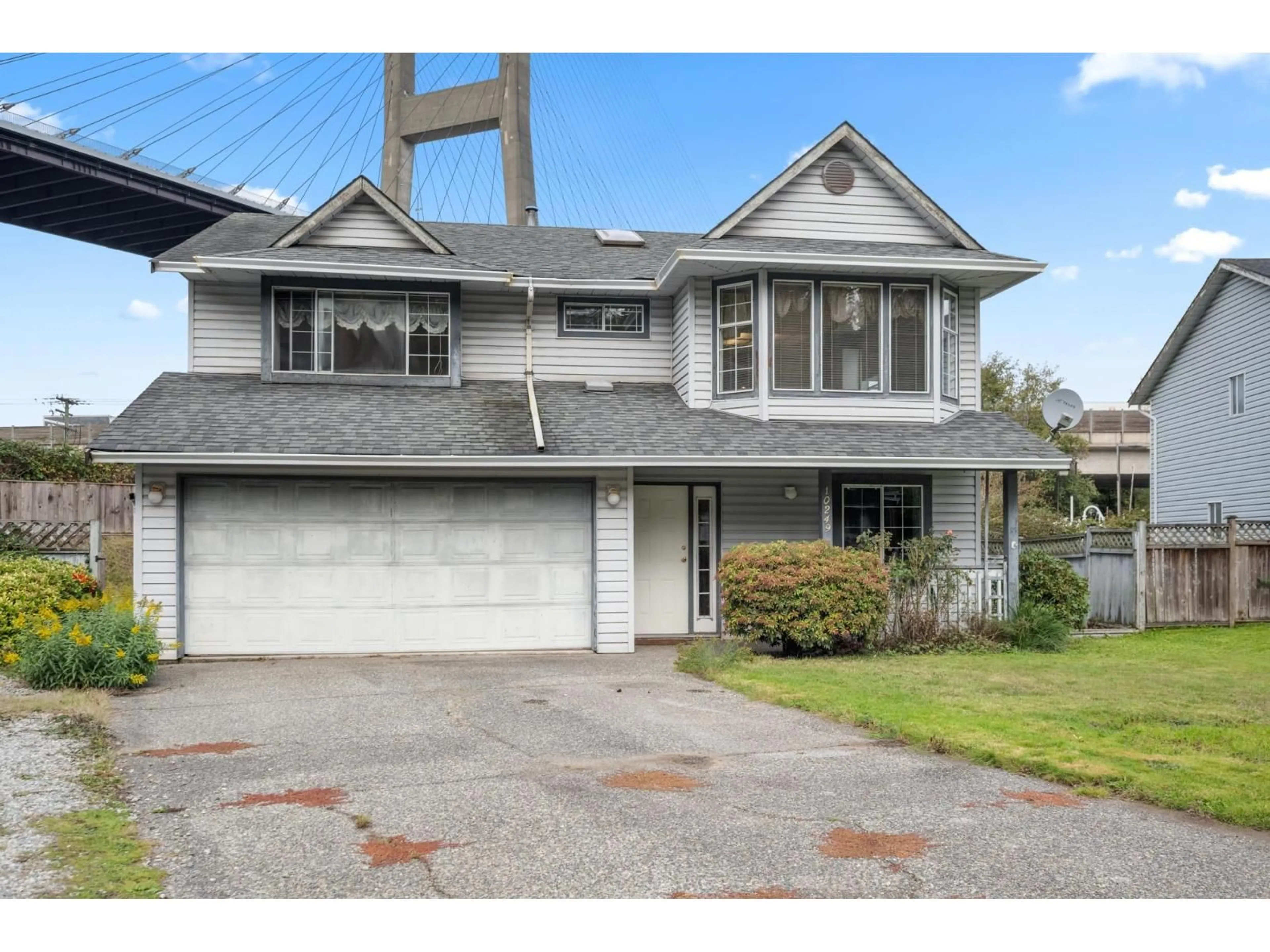 Home with vinyl exterior material, street for 10249 SHEAVES, Delta British Columbia V4C8C9