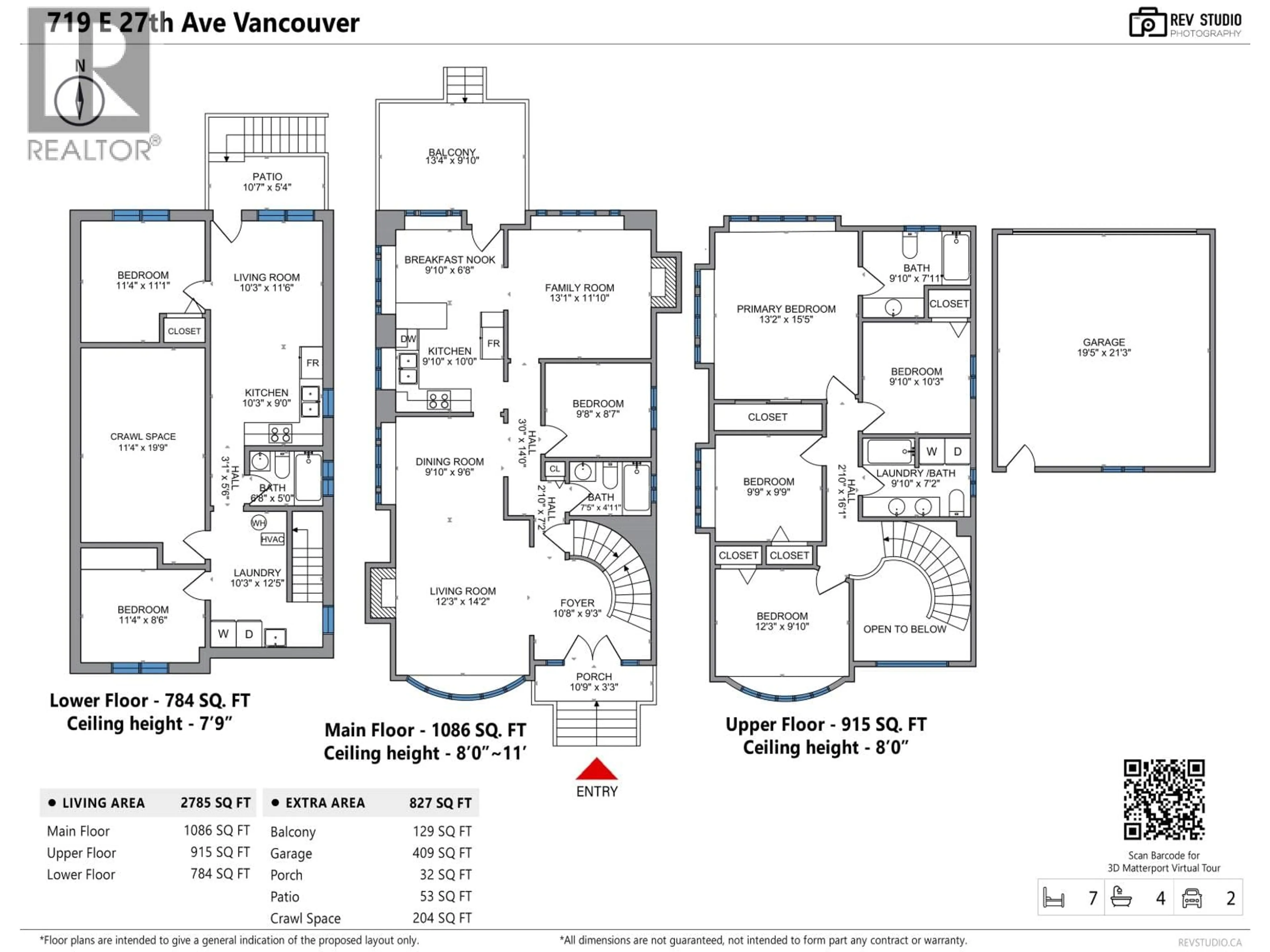 Floor plan for 719 27TH AVENUE, Vancouver British Columbia V5V2K8