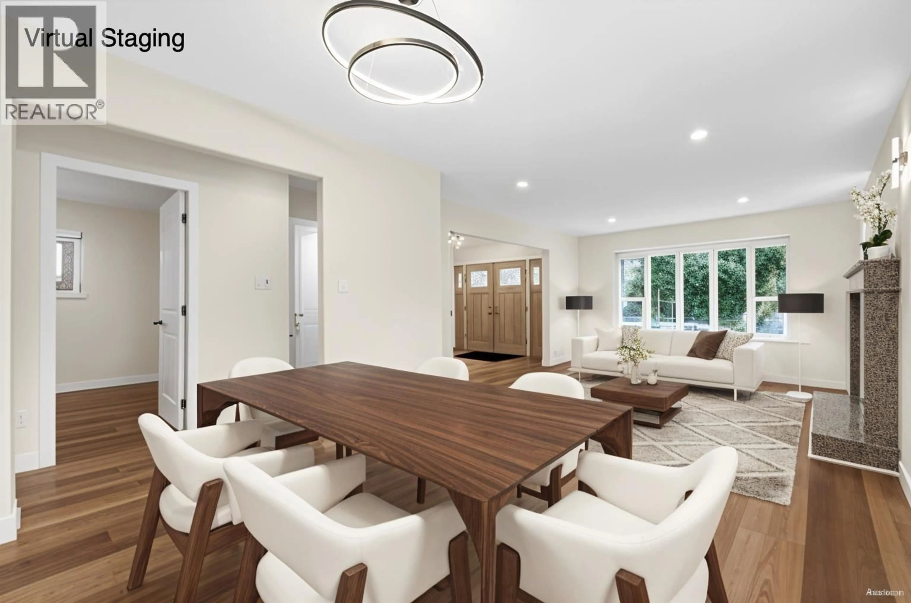 Dining room, wood/laminate floor for 719 27TH AVENUE, Vancouver British Columbia V5V2K8