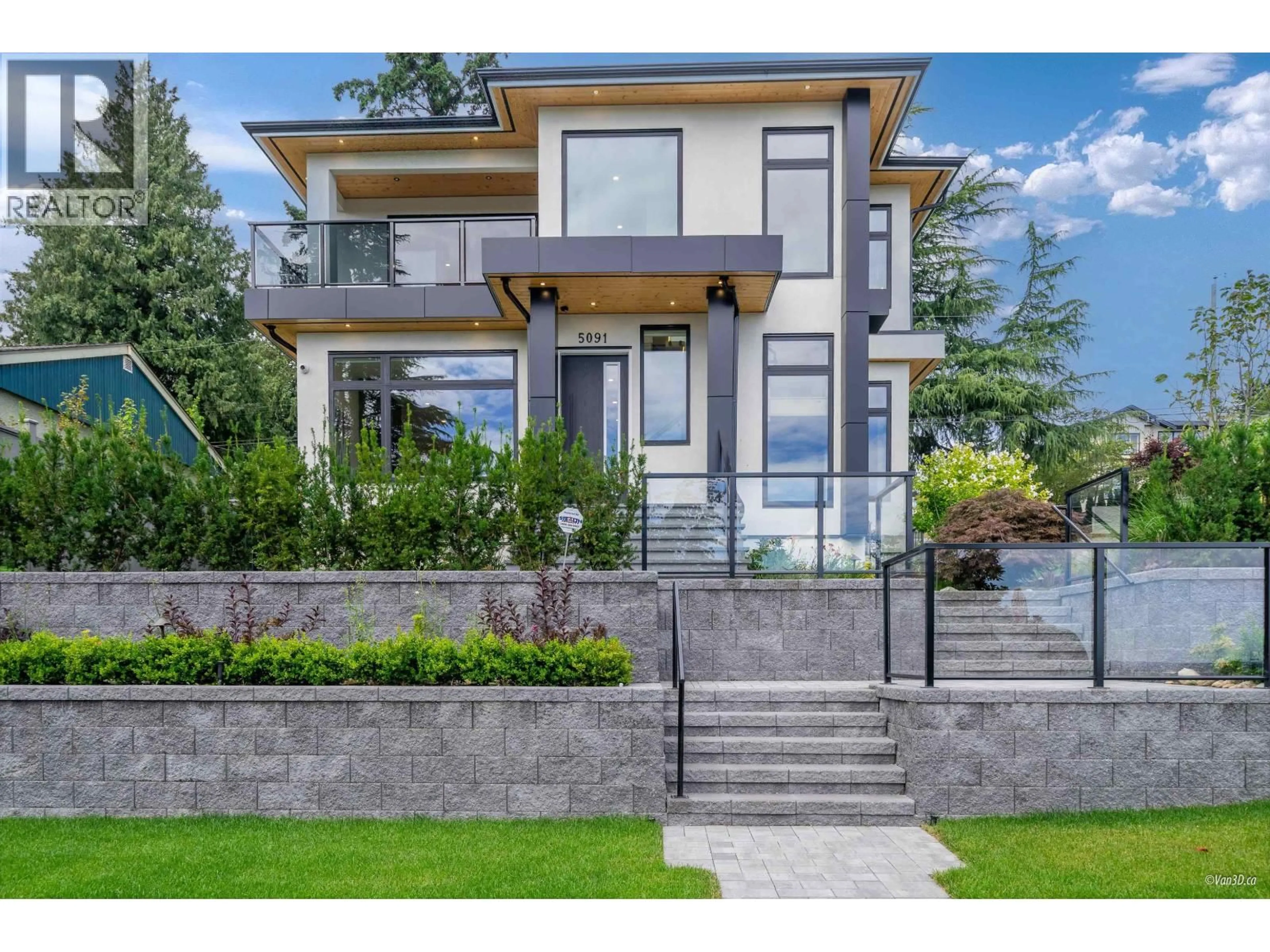 Home with brick exterior material, street for 5091 PATRICK STREET, Burnaby British Columbia V5J3A7