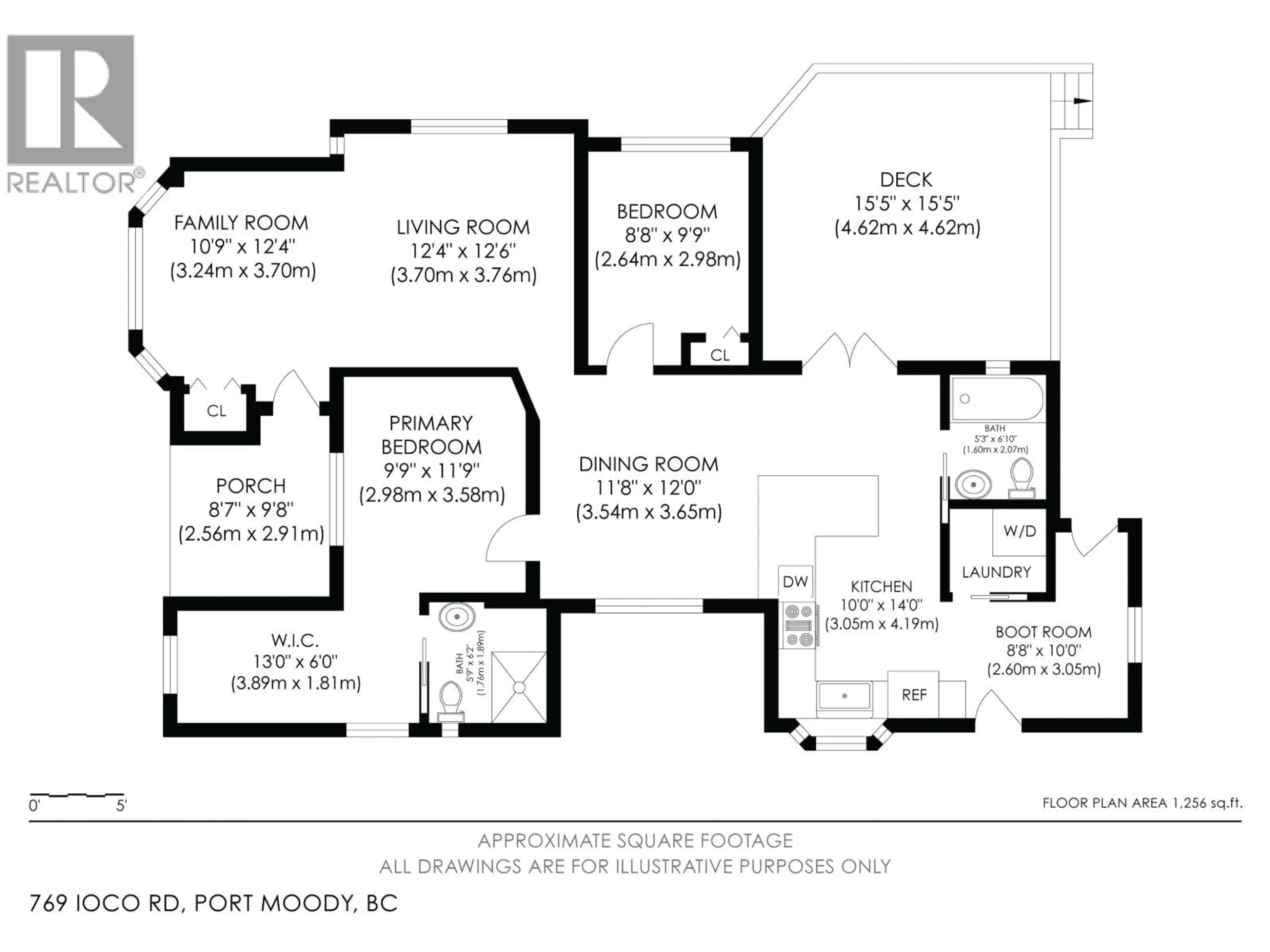 Floor plan for 769 IOCO ROAD, Port Moody British Columbia V3H2W7