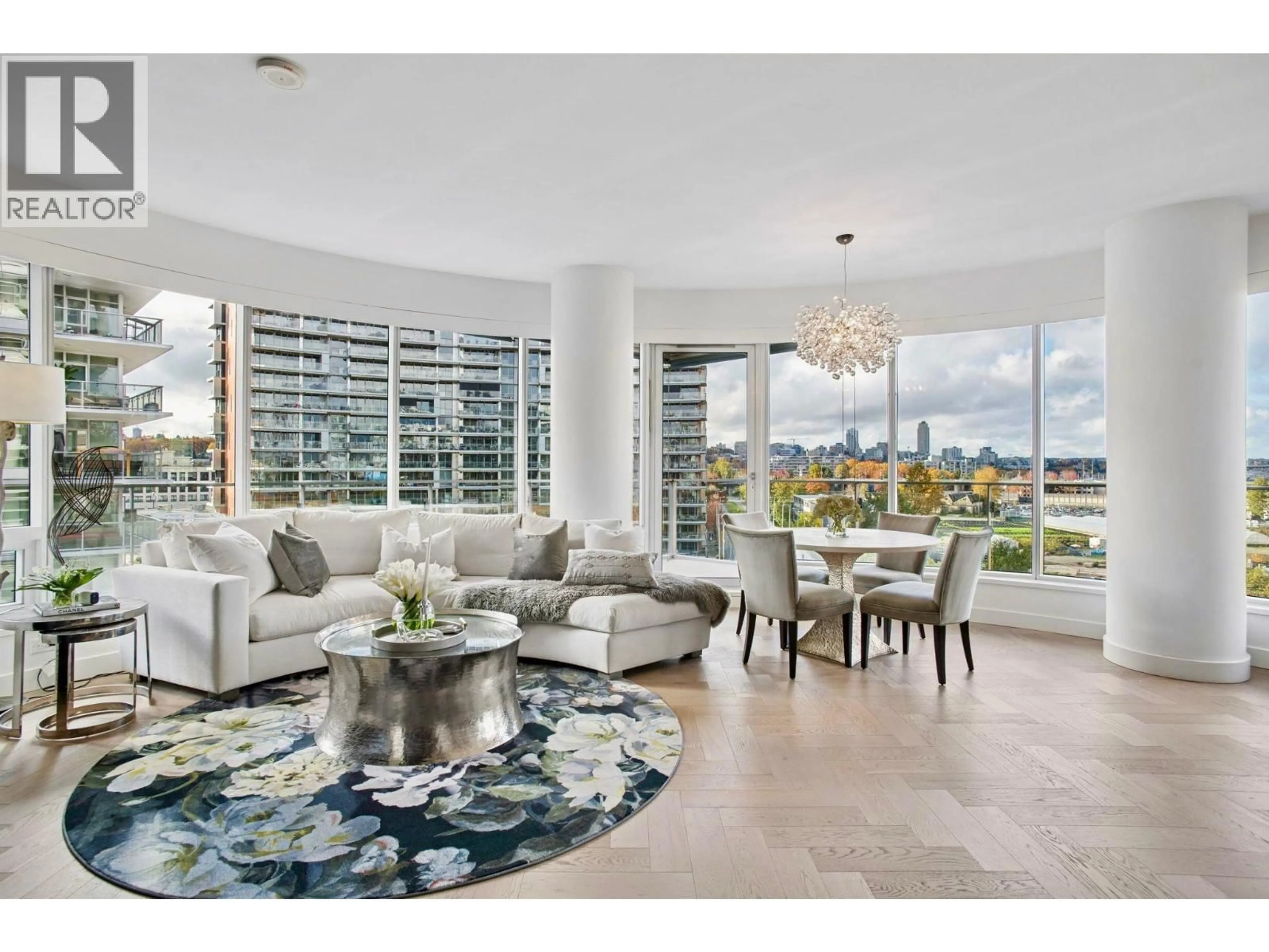 Living room with furniture, ceramic/tile floor for 705 - 181 1ST AVENUE, Vancouver British Columbia V5Y0E3