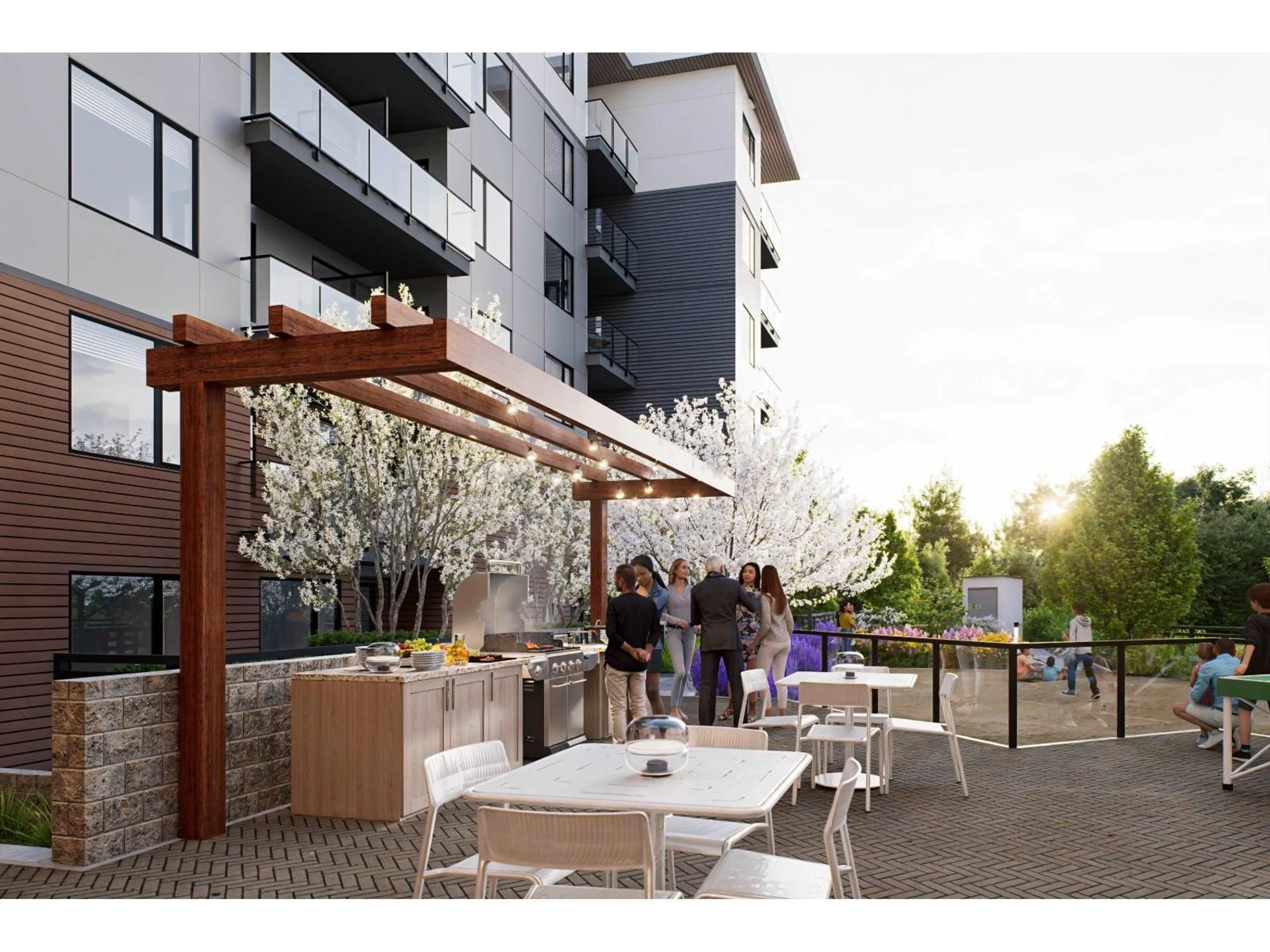 Patio, street for 6 - 13757 108 AVENUE, Surrey British Columbia V3T2K6