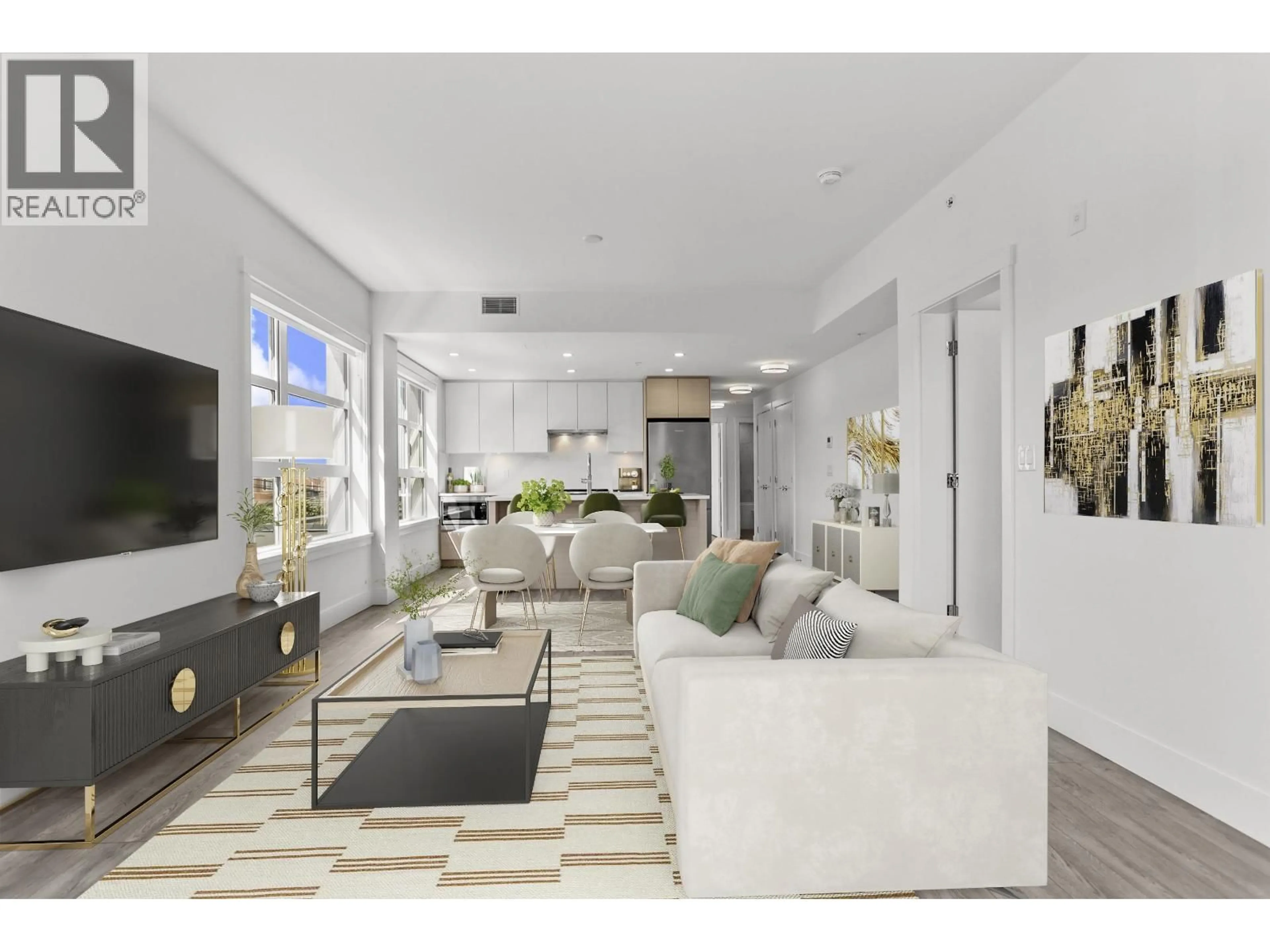 Living room with furniture, unknown for 306 - 4788 HASTINGS STREET, Burnaby British Columbia V5C0P3