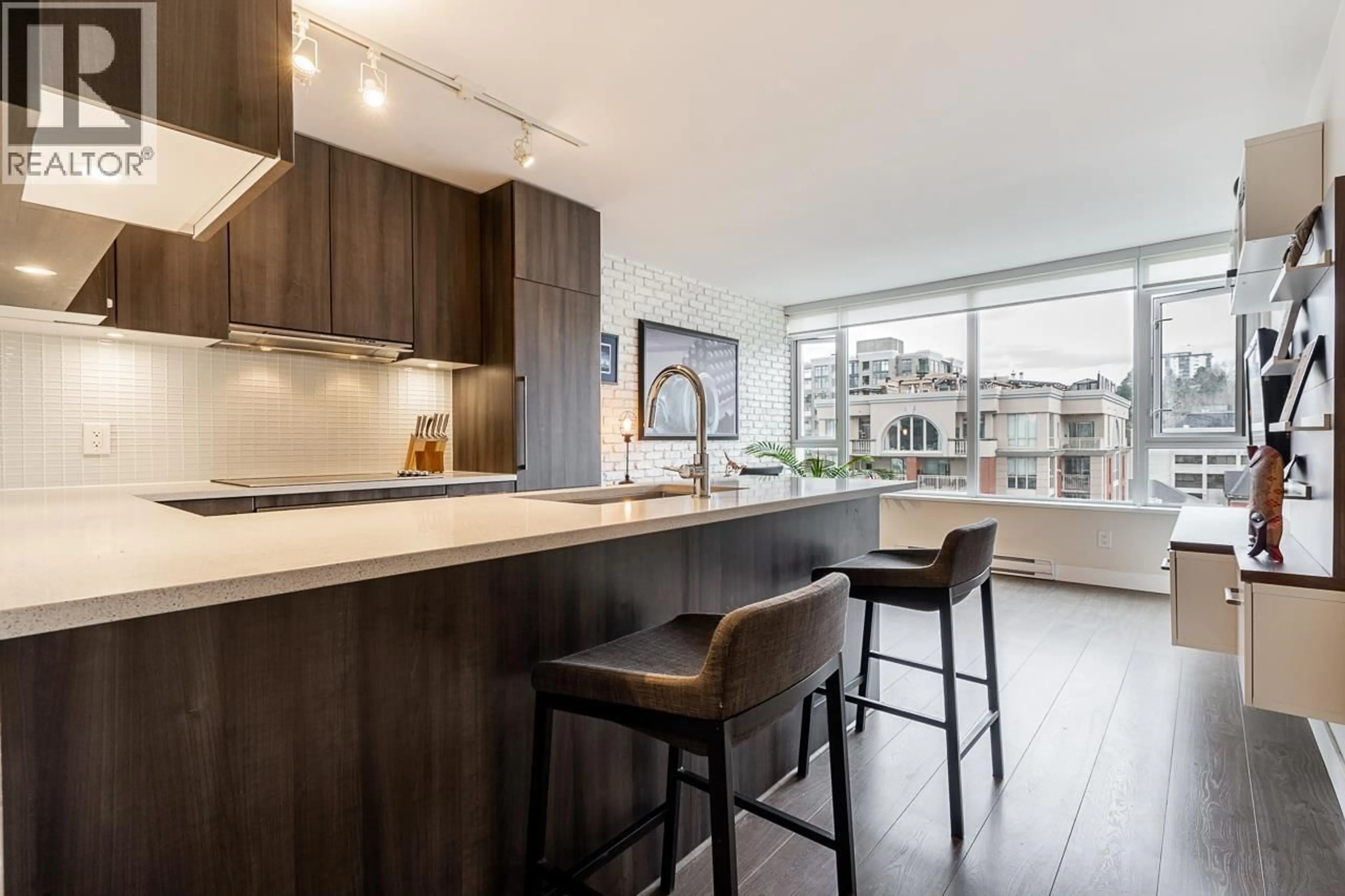 Open concept kitchen, unknown for 1104 - 668 COLUMBIA STREET, New Westminster British Columbia V3M1A9