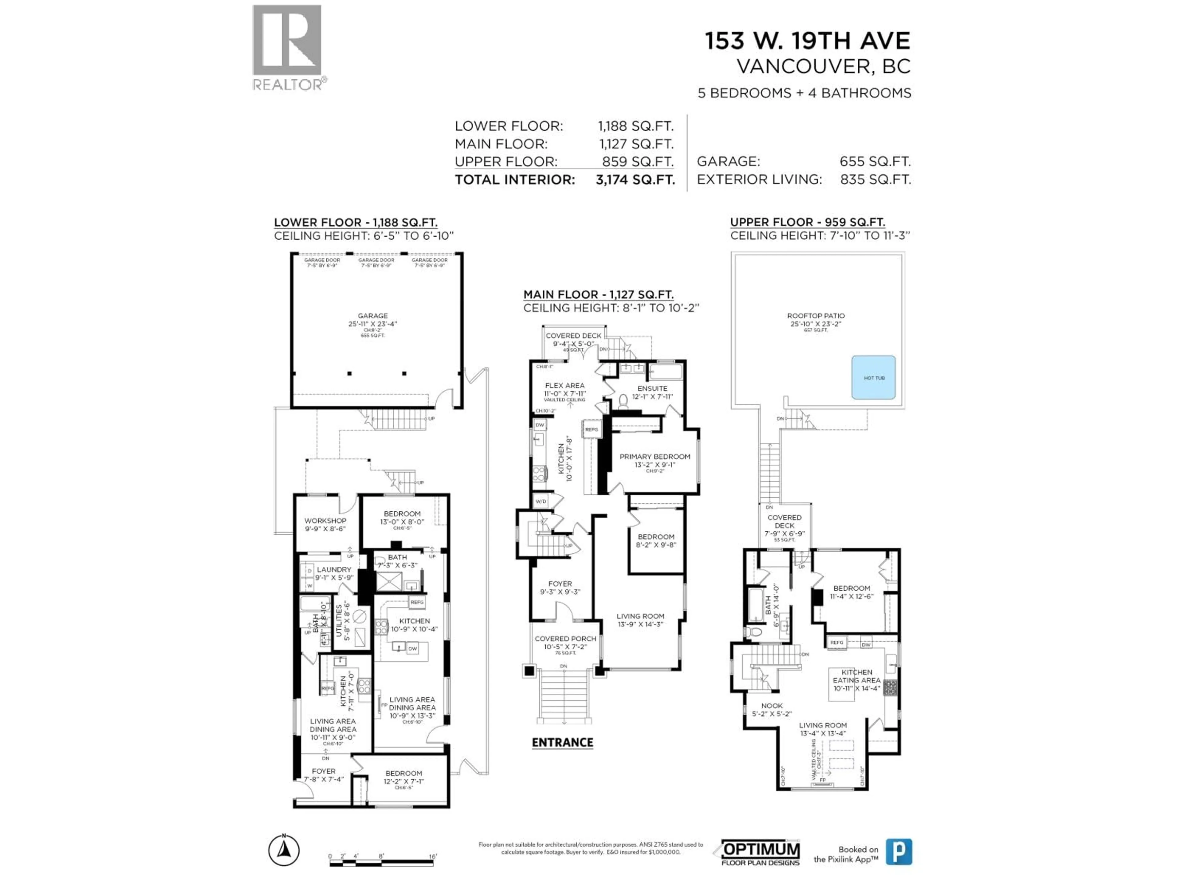 Floor plan for 153 19TH AVENUE, Vancouver British Columbia V5Y2B5