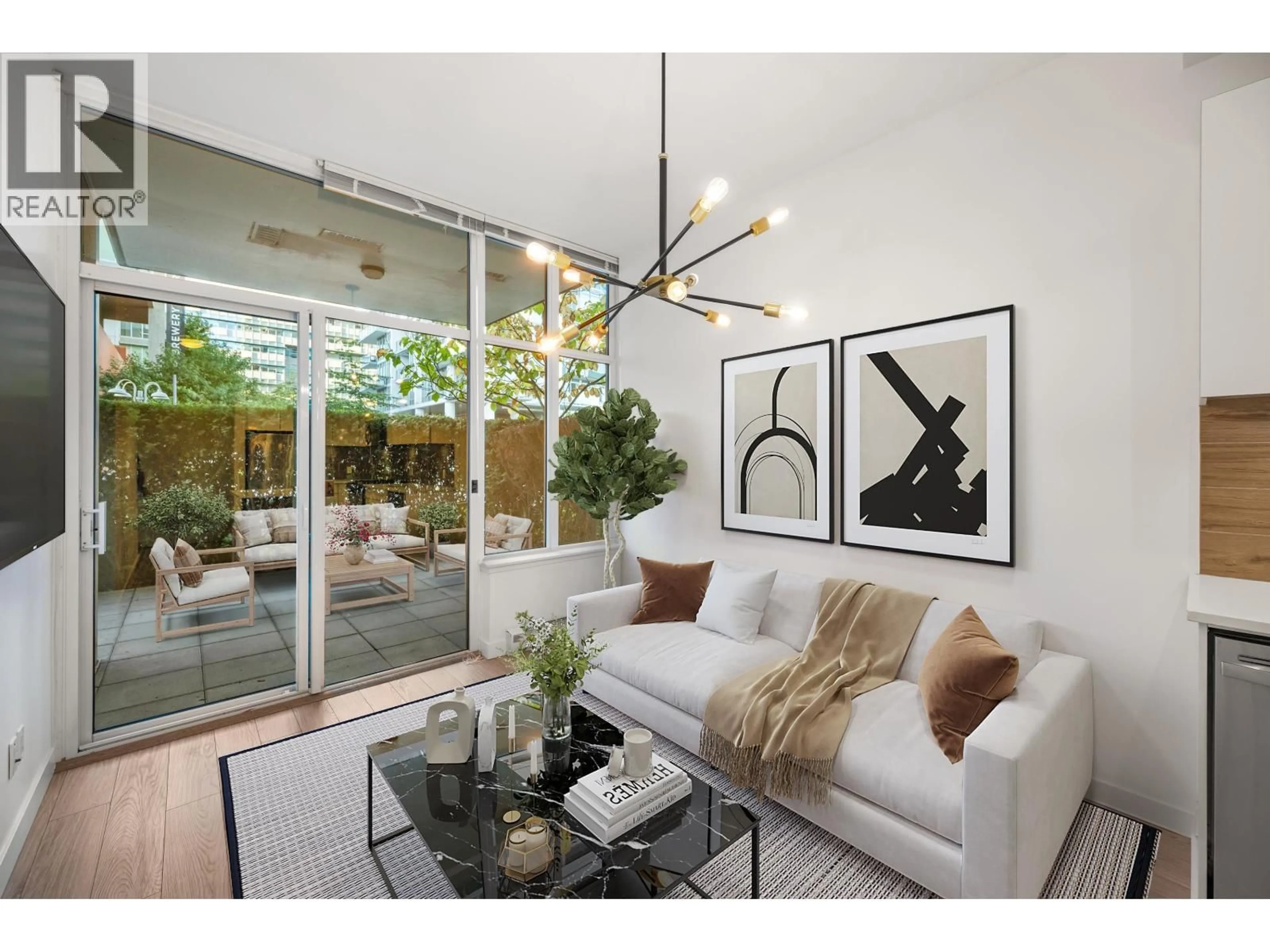 Living room with furniture, unknown for 102 - 200 NELSON'S CRESCENT, New Westminster British Columbia V3L0H4