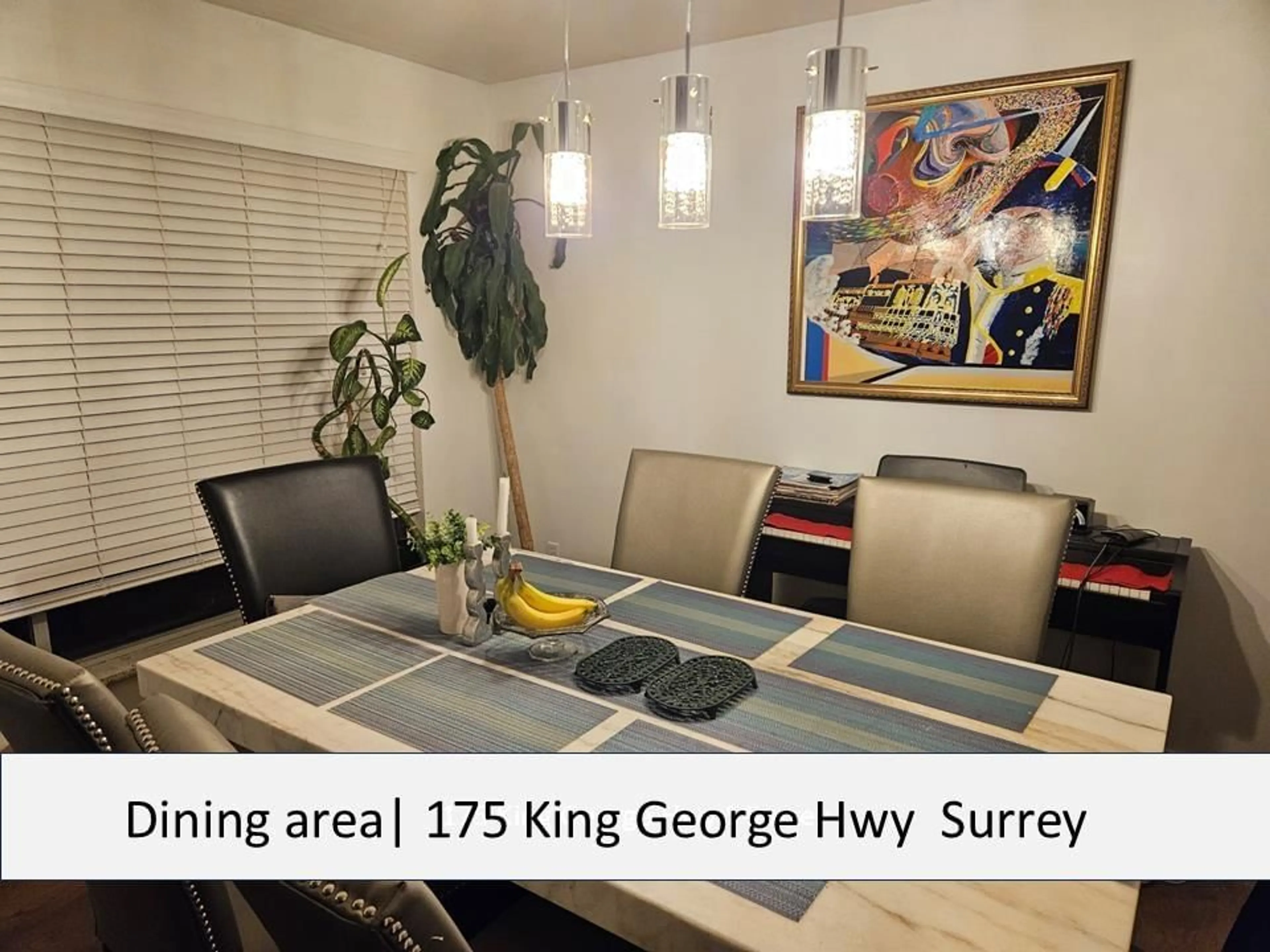 Dining room, ceramic/tile floor for 1175 KING GEORGE, Surrey British Columbia V4A4Z1