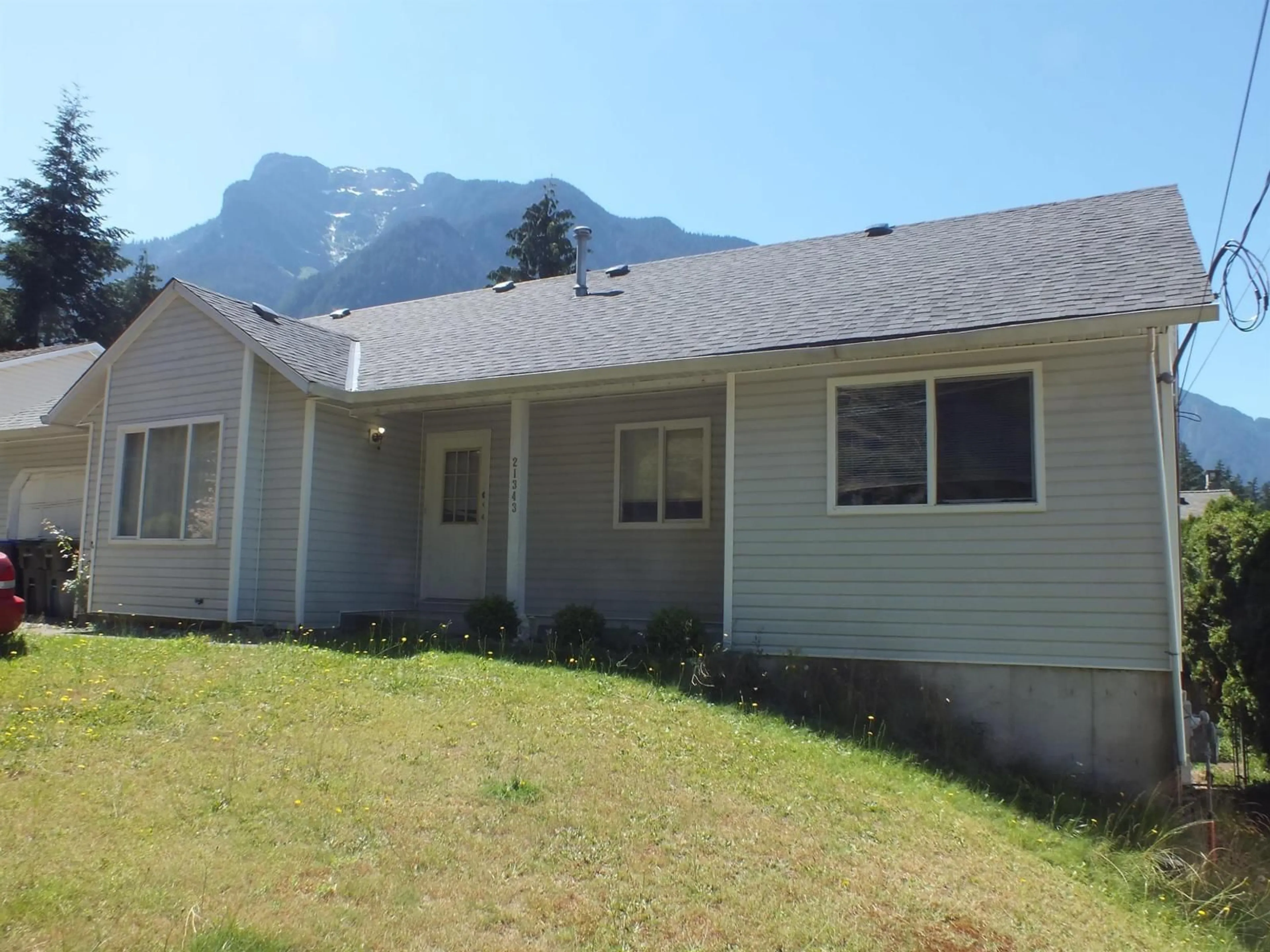 Home with vinyl exterior material, mountain view for 21343 THACKER MTN ROAD, Hope British Columbia V0X1L1