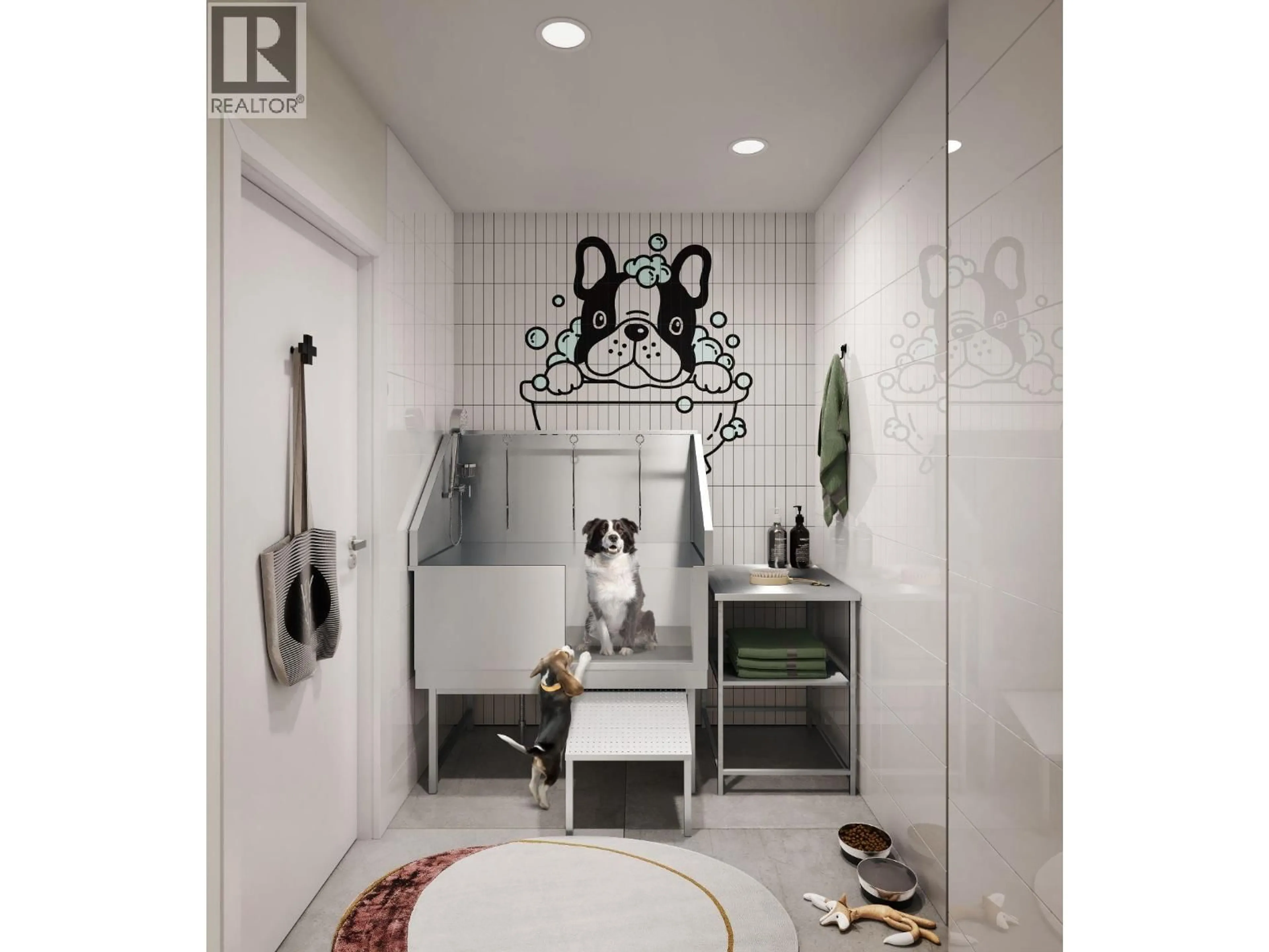 Contemporary bathroom, ceramic/tile floor for 502 - 2323 FIR STREET, Vancouver British Columbia V6J1S5