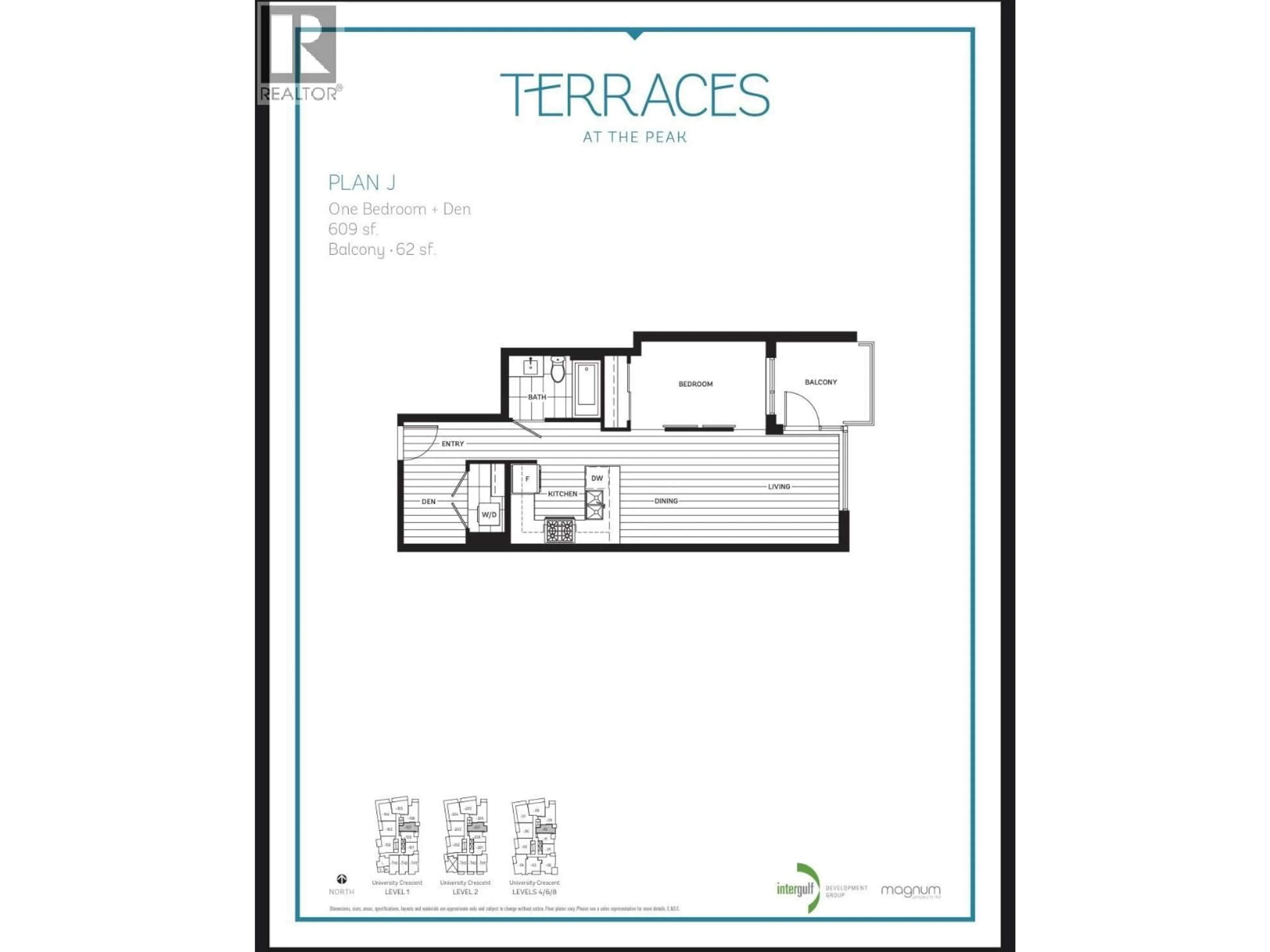 Floor plan for 207 - 8940 UNIVERSITY CRESCENT, Burnaby British Columbia V5A4Y8