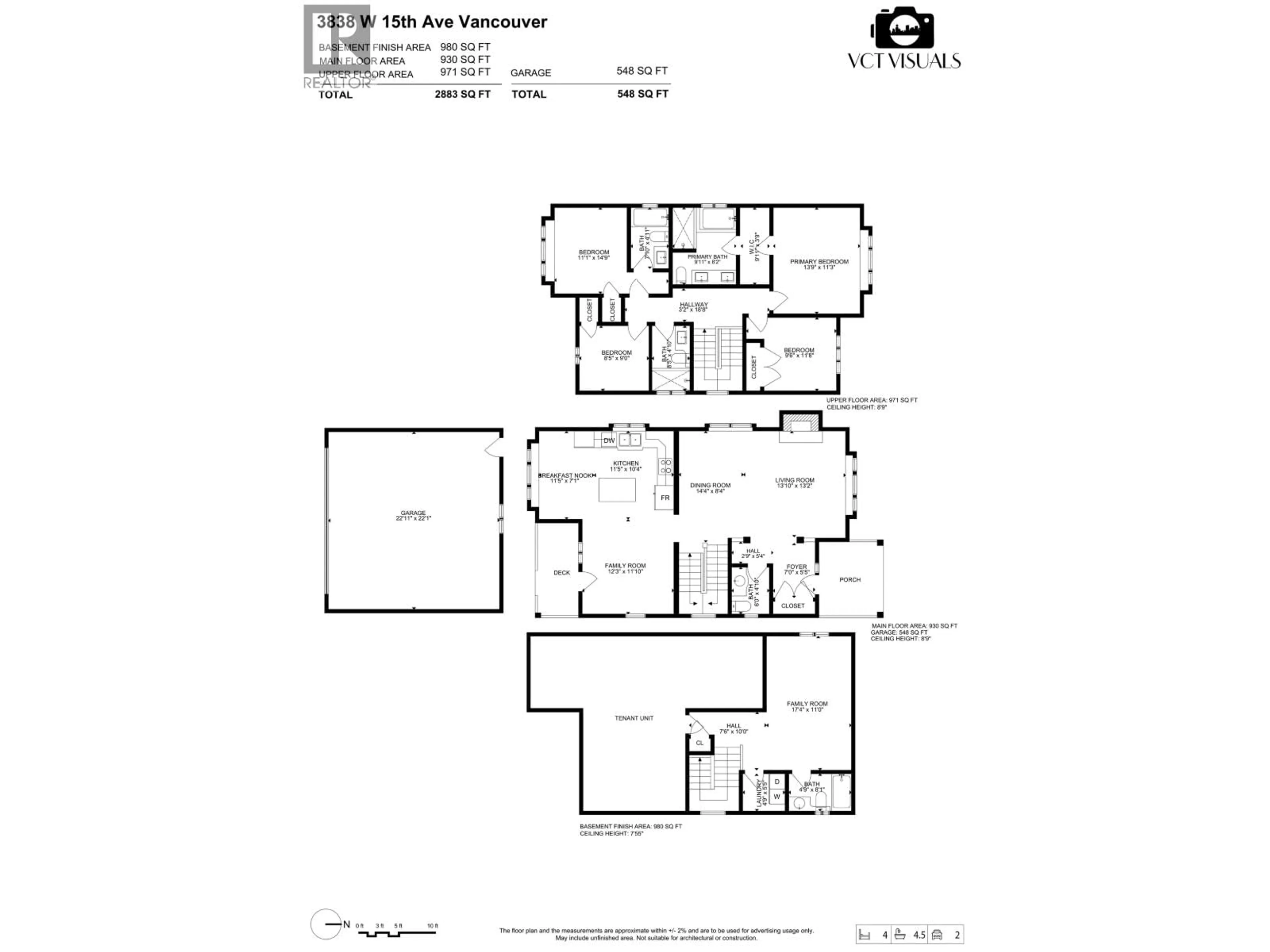 Floor plan for 3838 15TH AVENUE, Vancouver British Columbia V6R2Z9